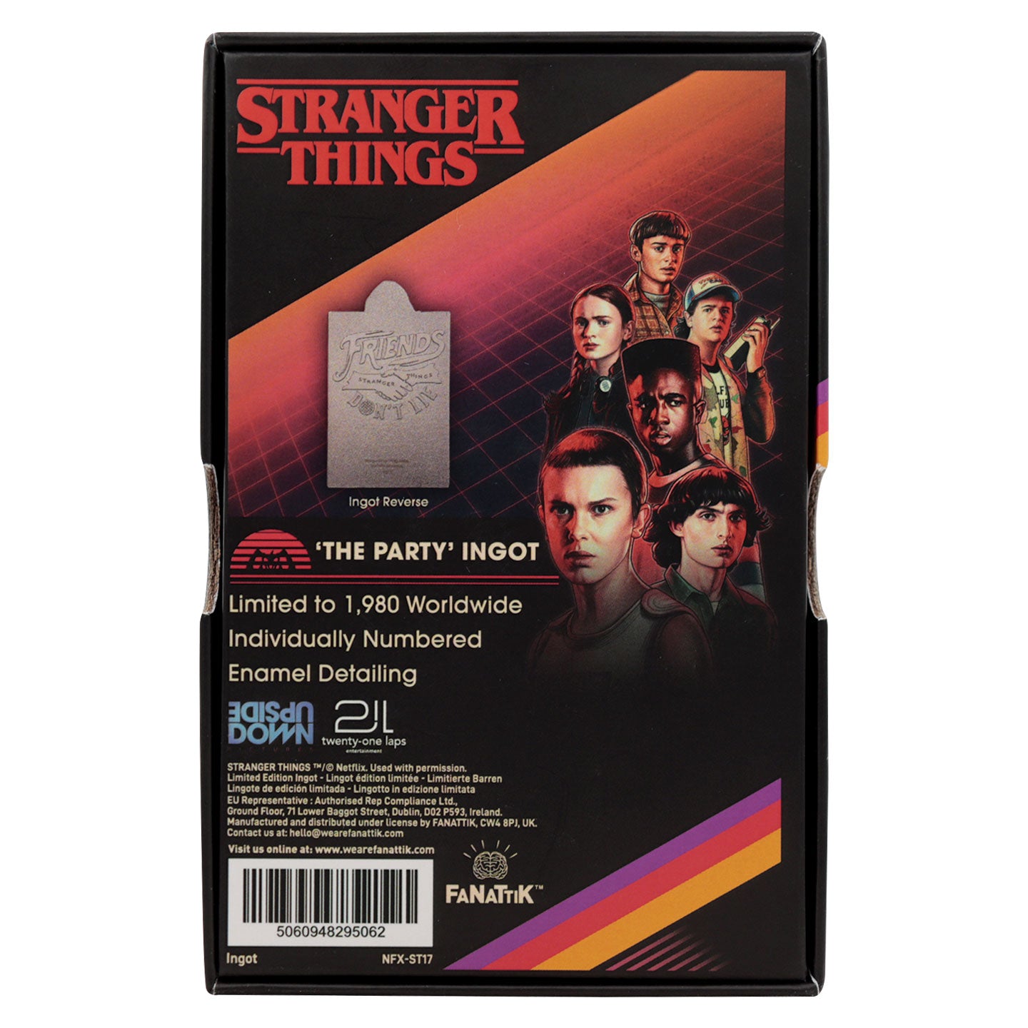 Stranger Things 'The Party' Limited Edition Ingot
