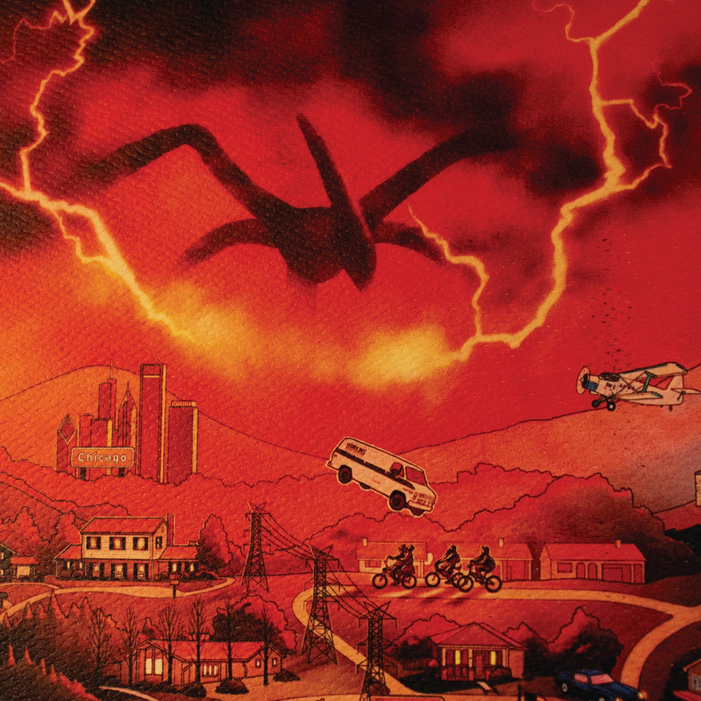 Stranger Things A3 Art Print
