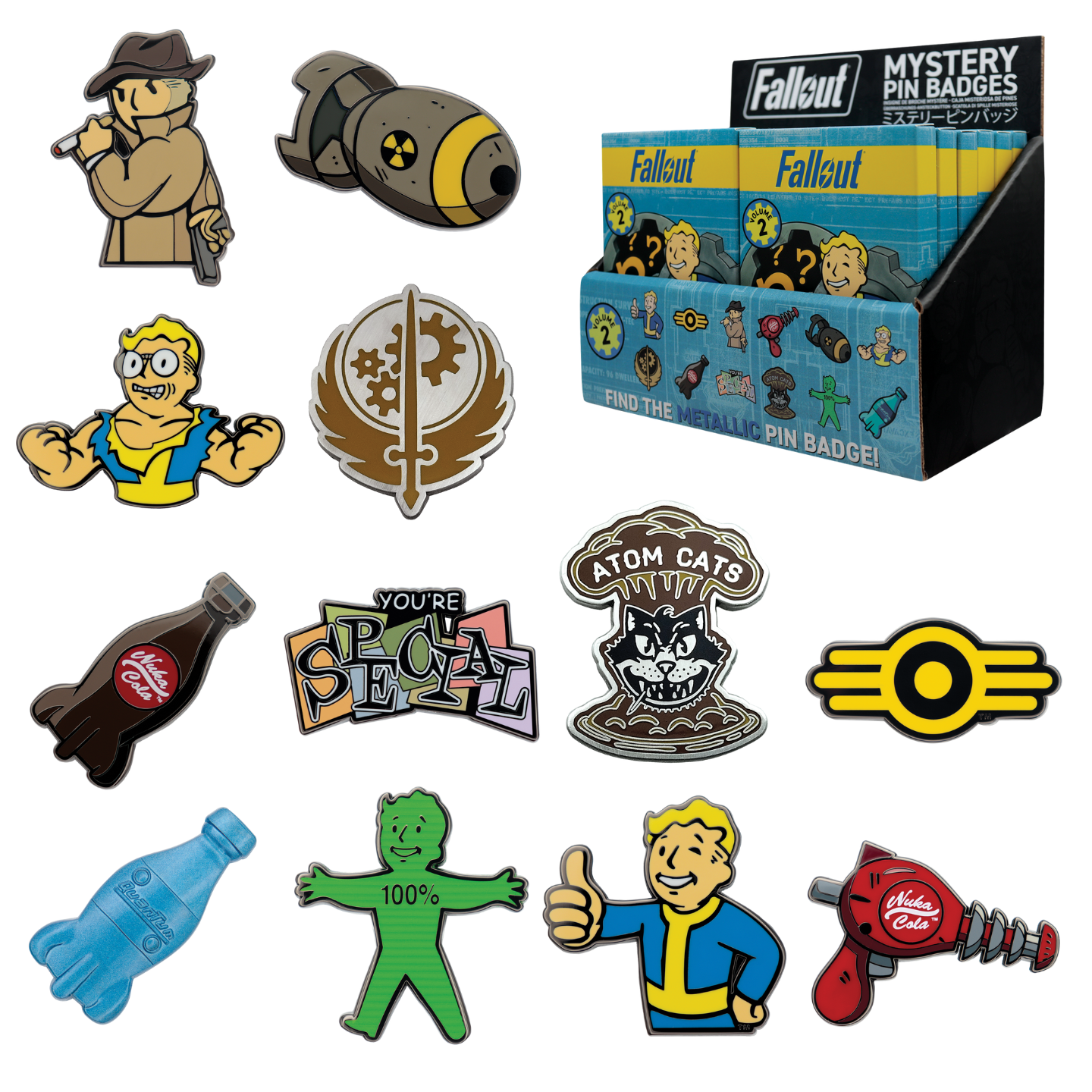 Fallout Mystery Pins Volume 2 CDU of 12