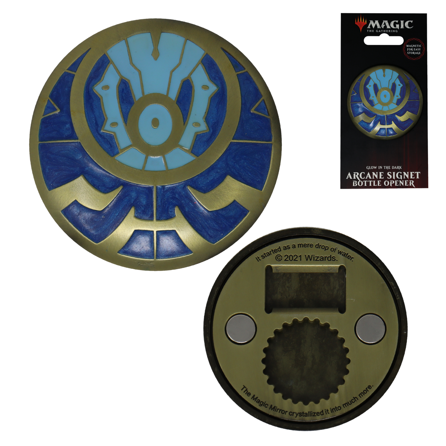 Magic the Gathering Glow in the Dark Arcane Signet Bottle Opener