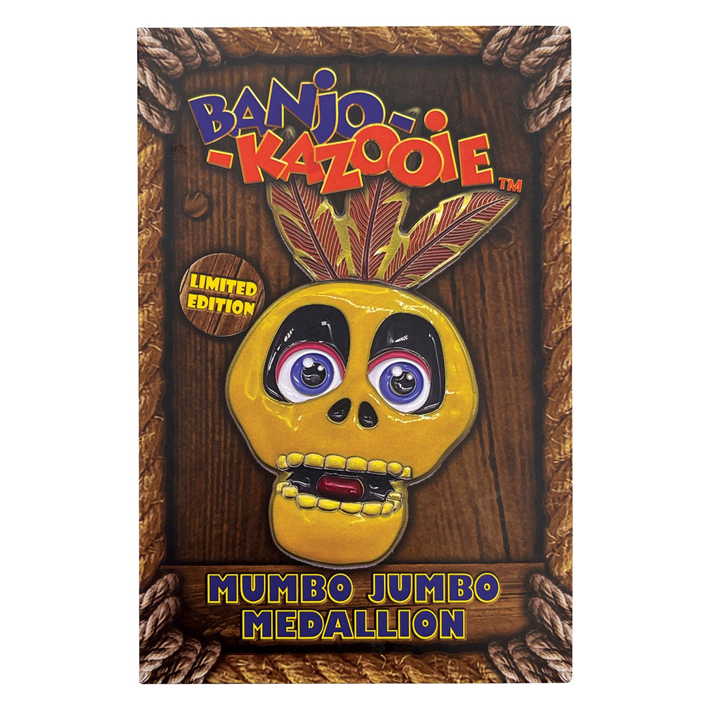 Banjo-Kazooie Mumbo Jumbo Medallion Packaging