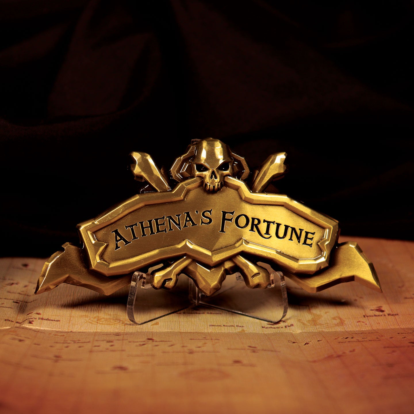 Sea of Thieves Athena's Fortune Ship Plaque Antique Edition