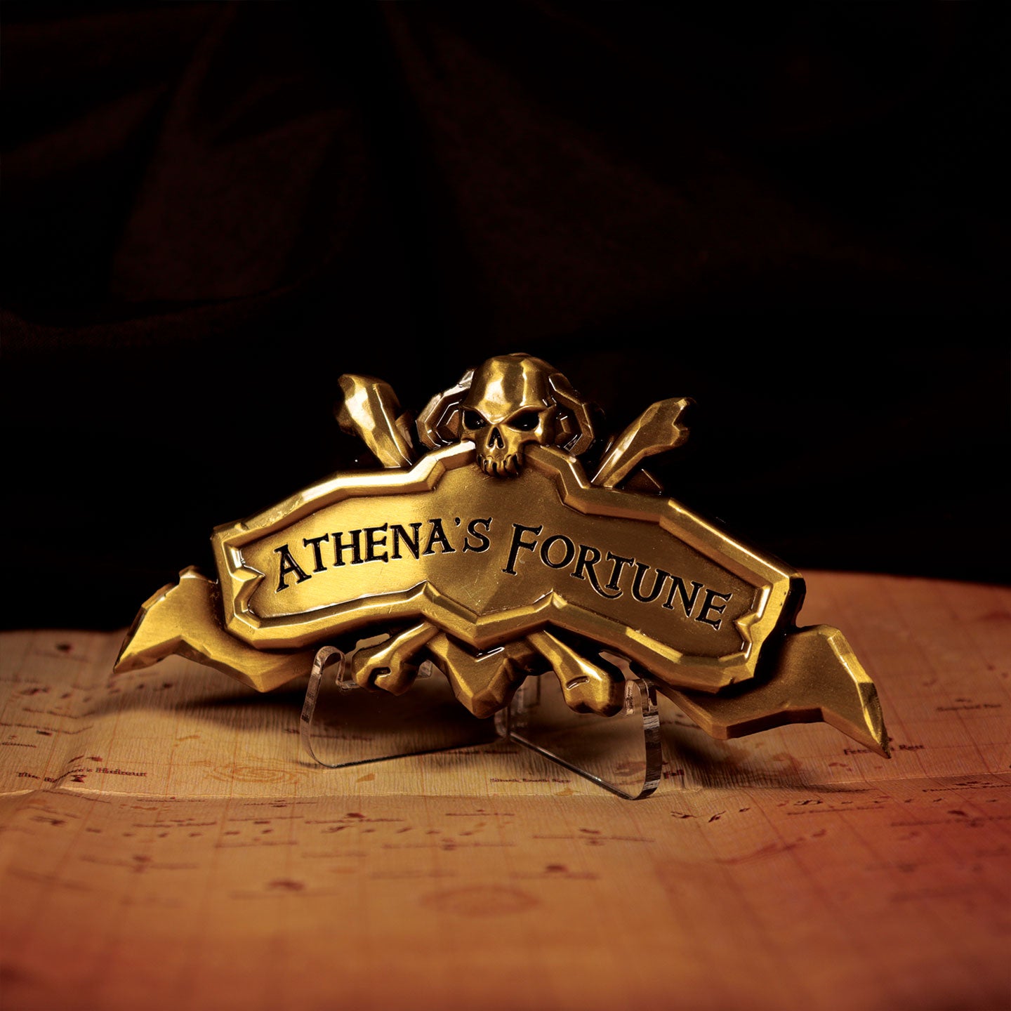 Sea of Thieves Athena's Fortune Ship Plaque Antique Edition
