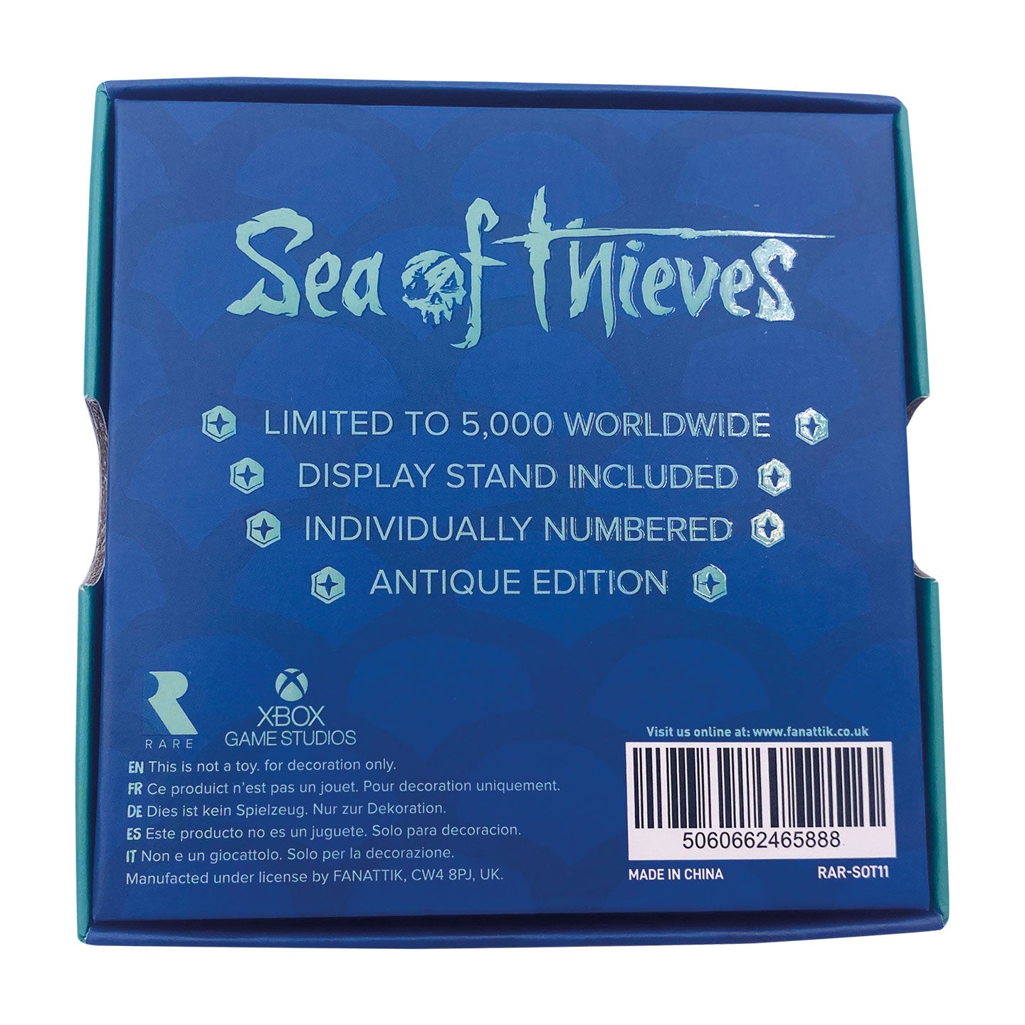 Sea of Thieves Limited Edition Replica Bilge Rat Doubloon