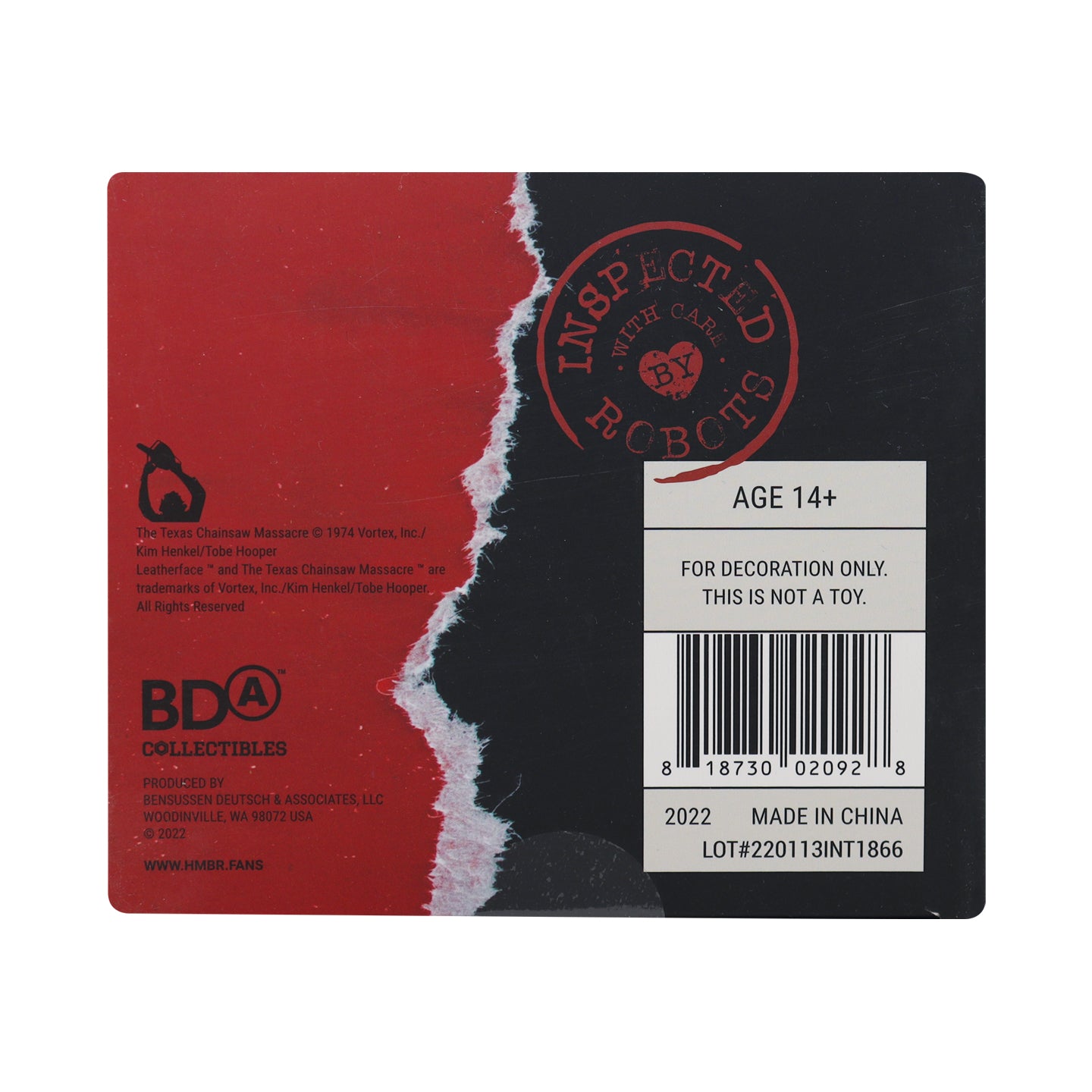 Texas Chainsaw Massacre - Leatherface Pretty Woman Collectible Vinyl Figure from Handmade By Robots