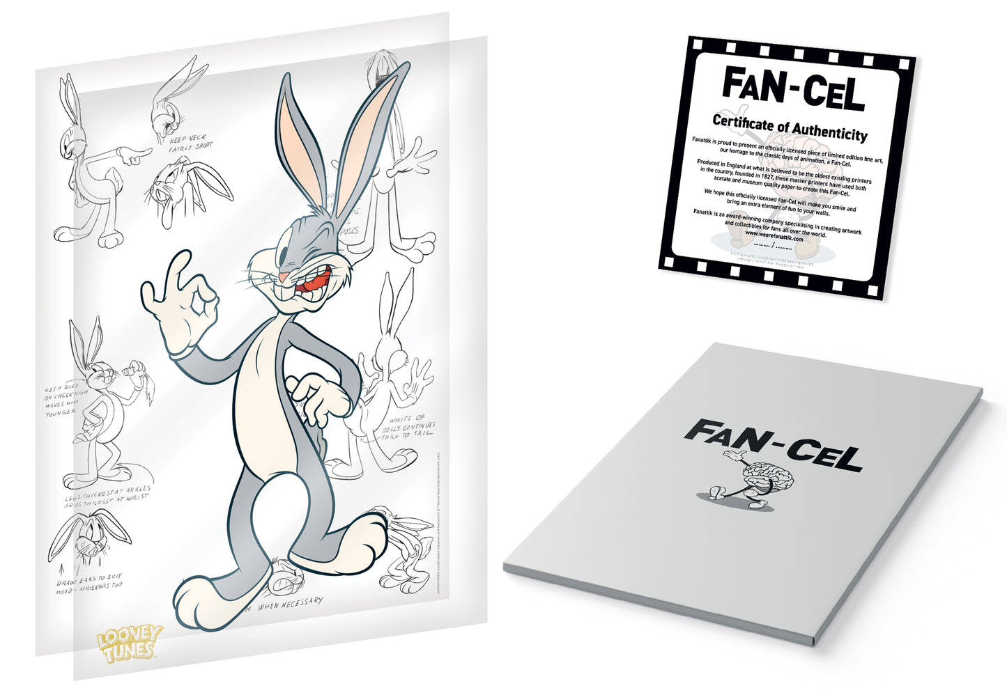 The Looney Tunes Bugs Bunny Limited Edition Fan-Cel