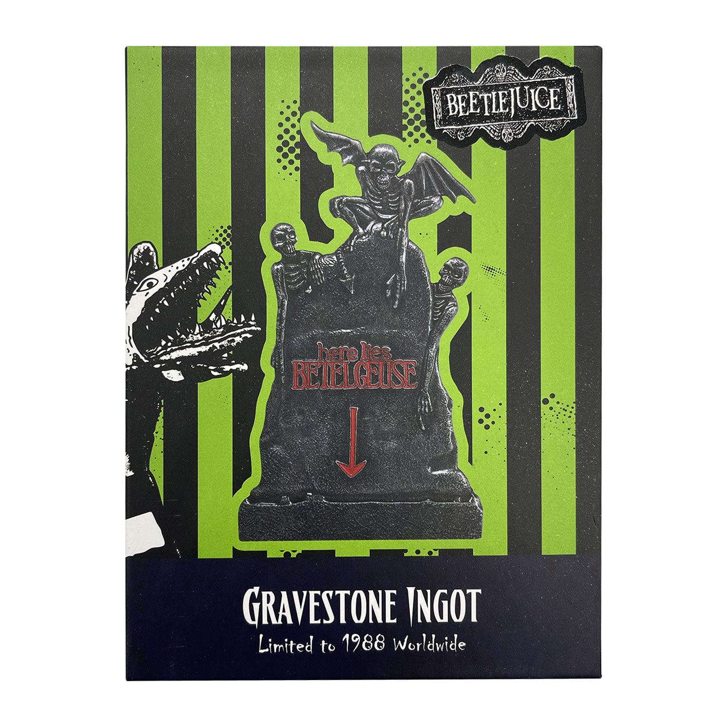 Beetlejuice Limited Edition Gravestone Ingot