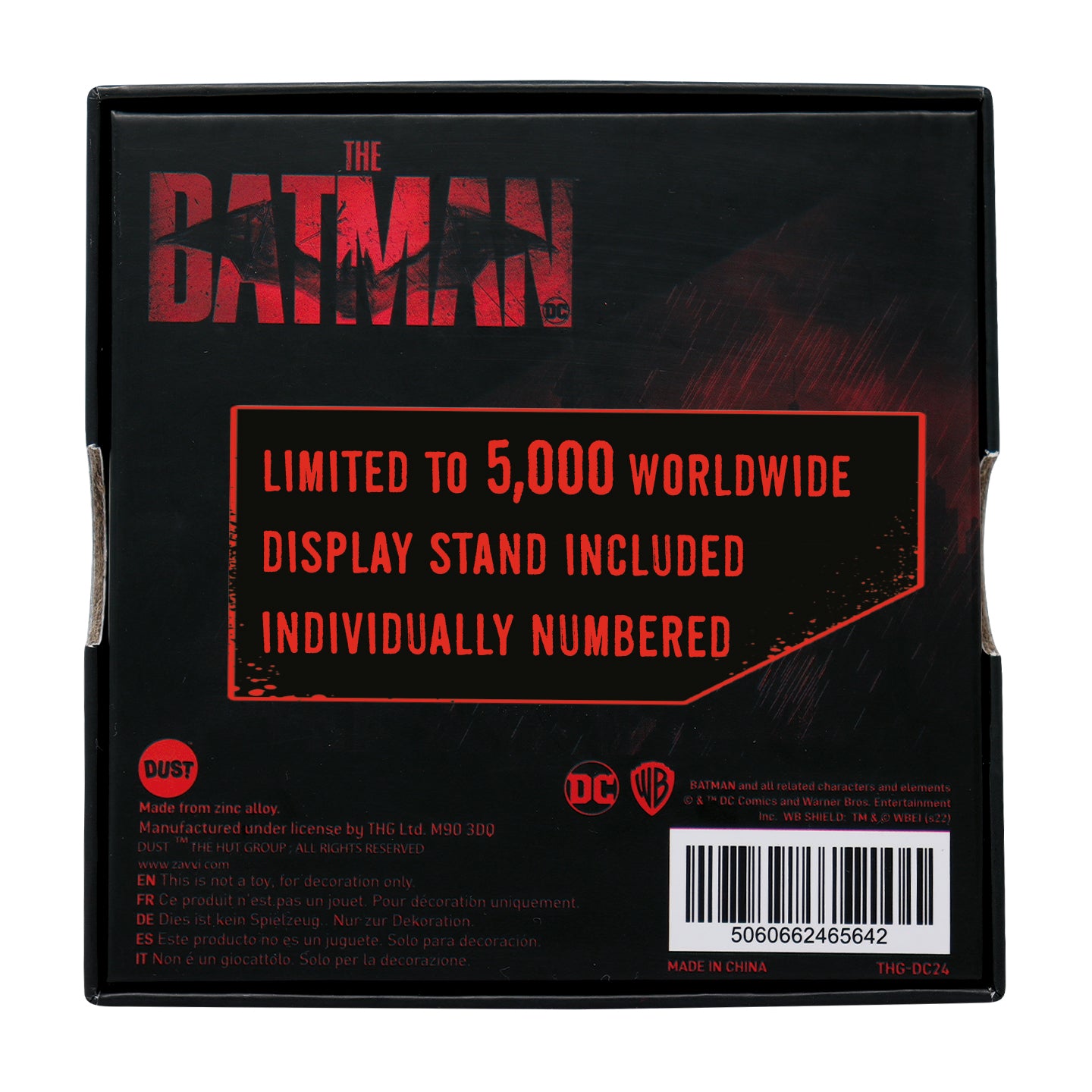 DC The Batman Limited Edition Medallion