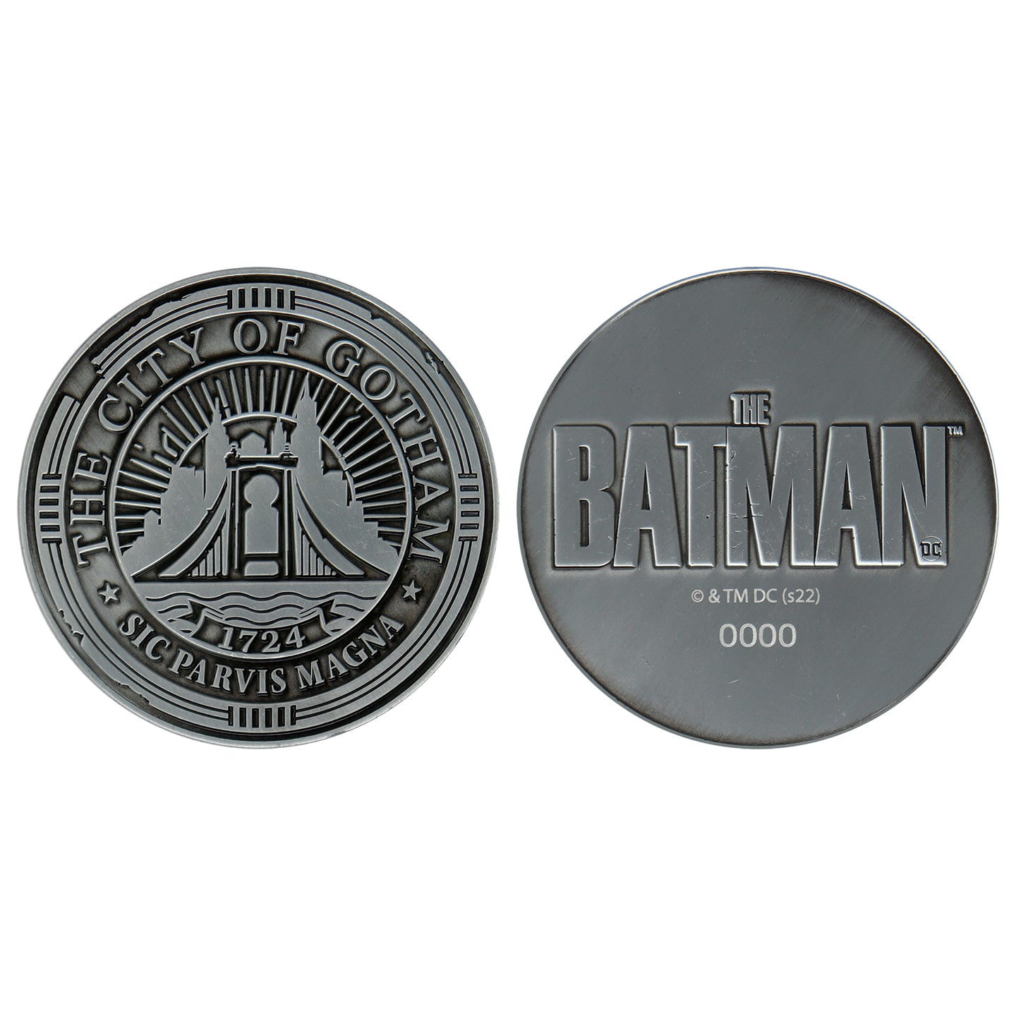 DC The Batman Limited Edition City of Gotham Medallion