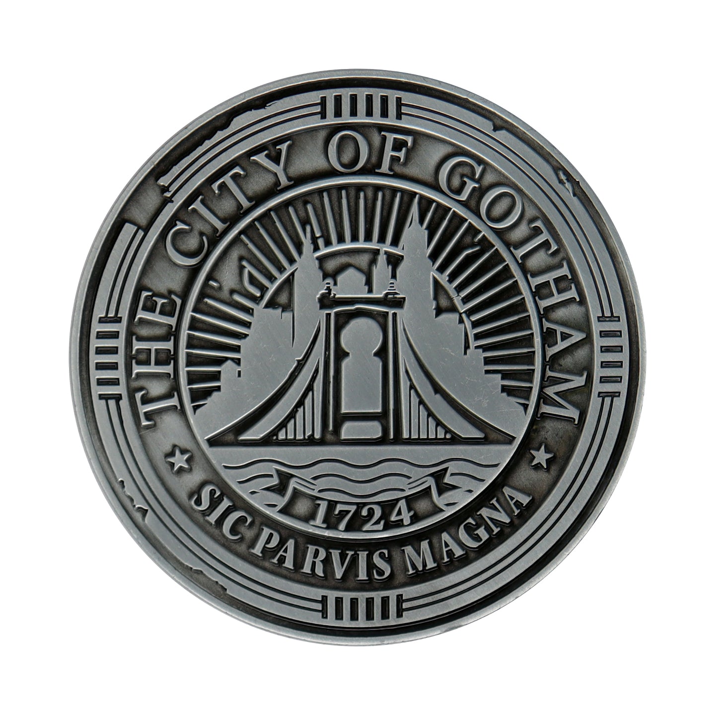 DC The Batman Limited Edition City of Gotham Medallion