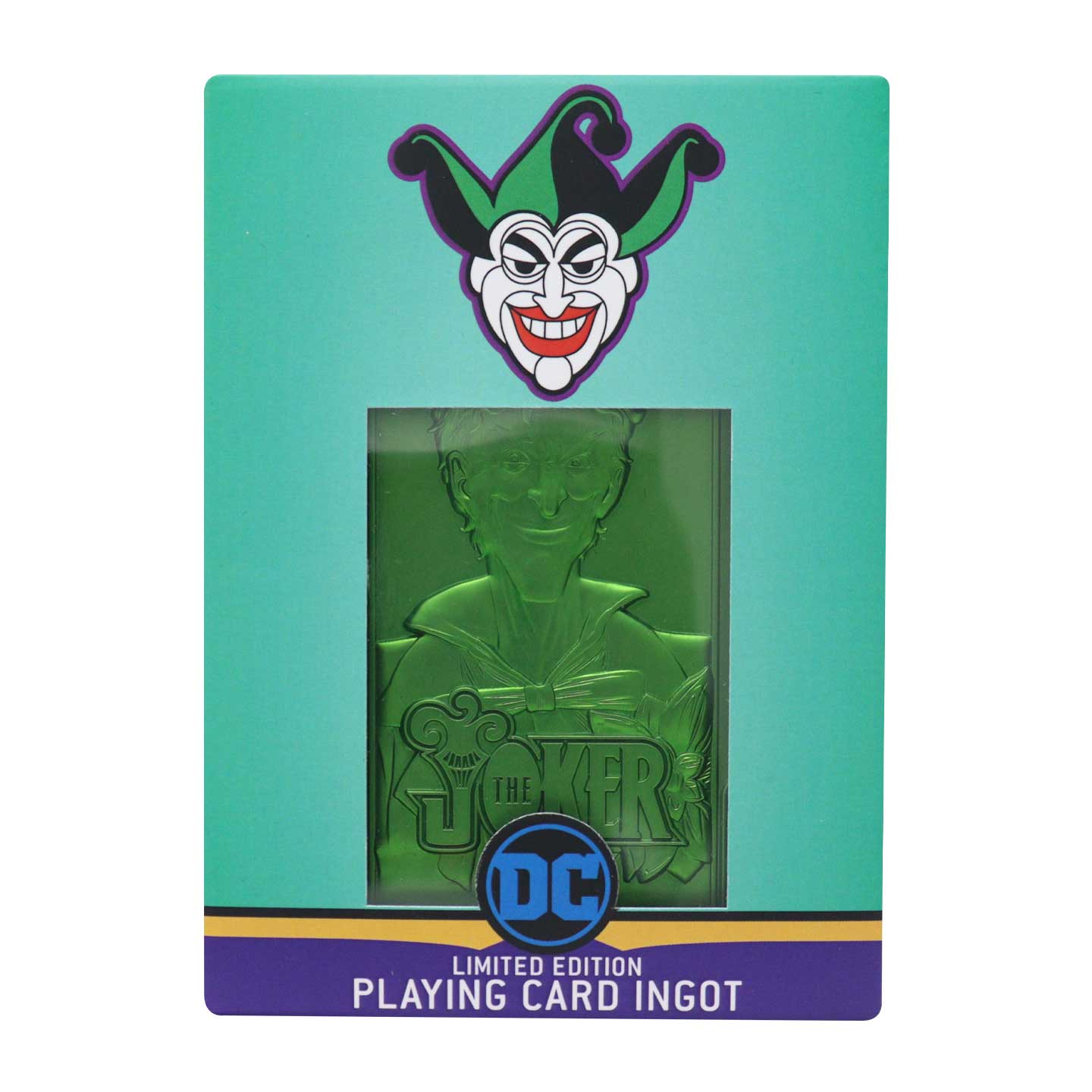 DC The Joker Playing Card Limited Edition Ingot