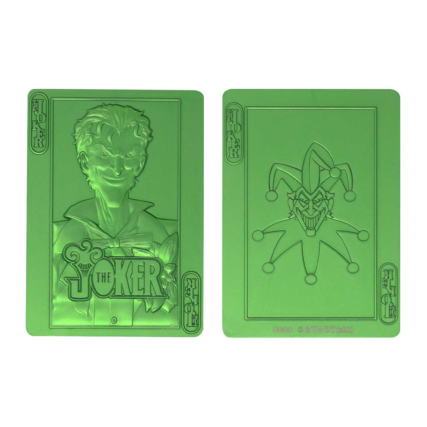 DC The Joker Playing Card Limited Edition Ingot