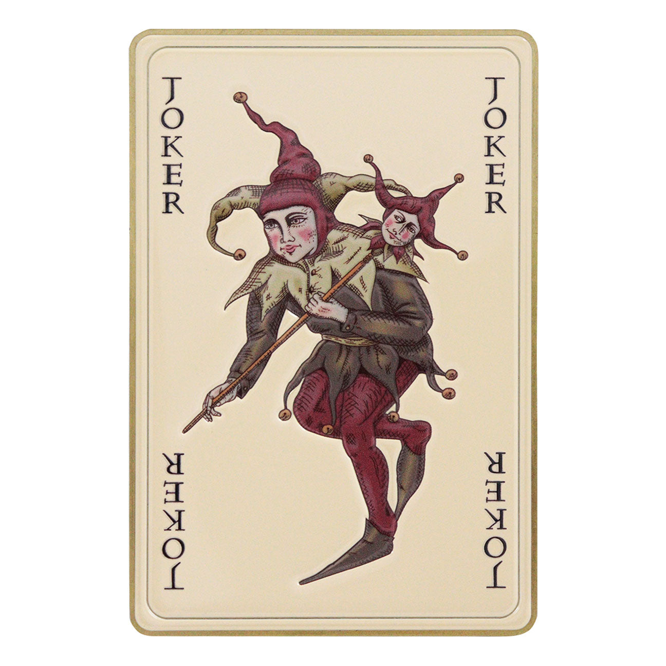 Batman Limited Edition Joker Calling Card Ingot