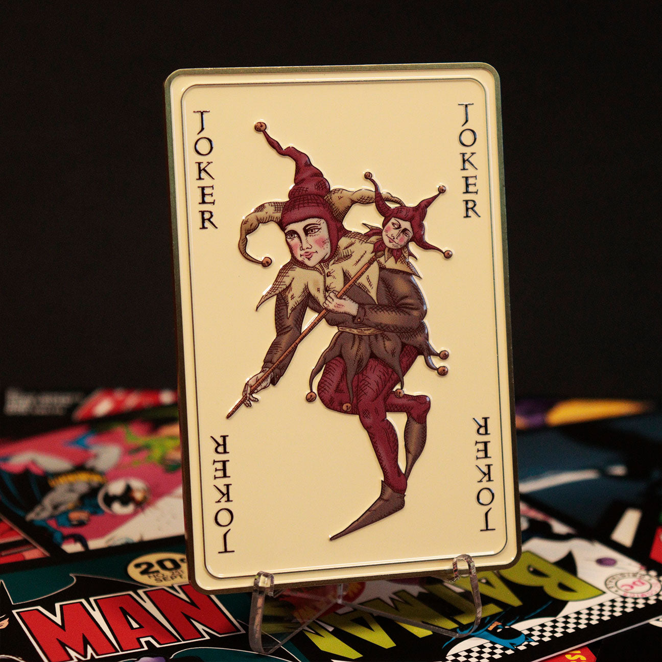 Batman Limited Edition Joker Calling Card Ingot