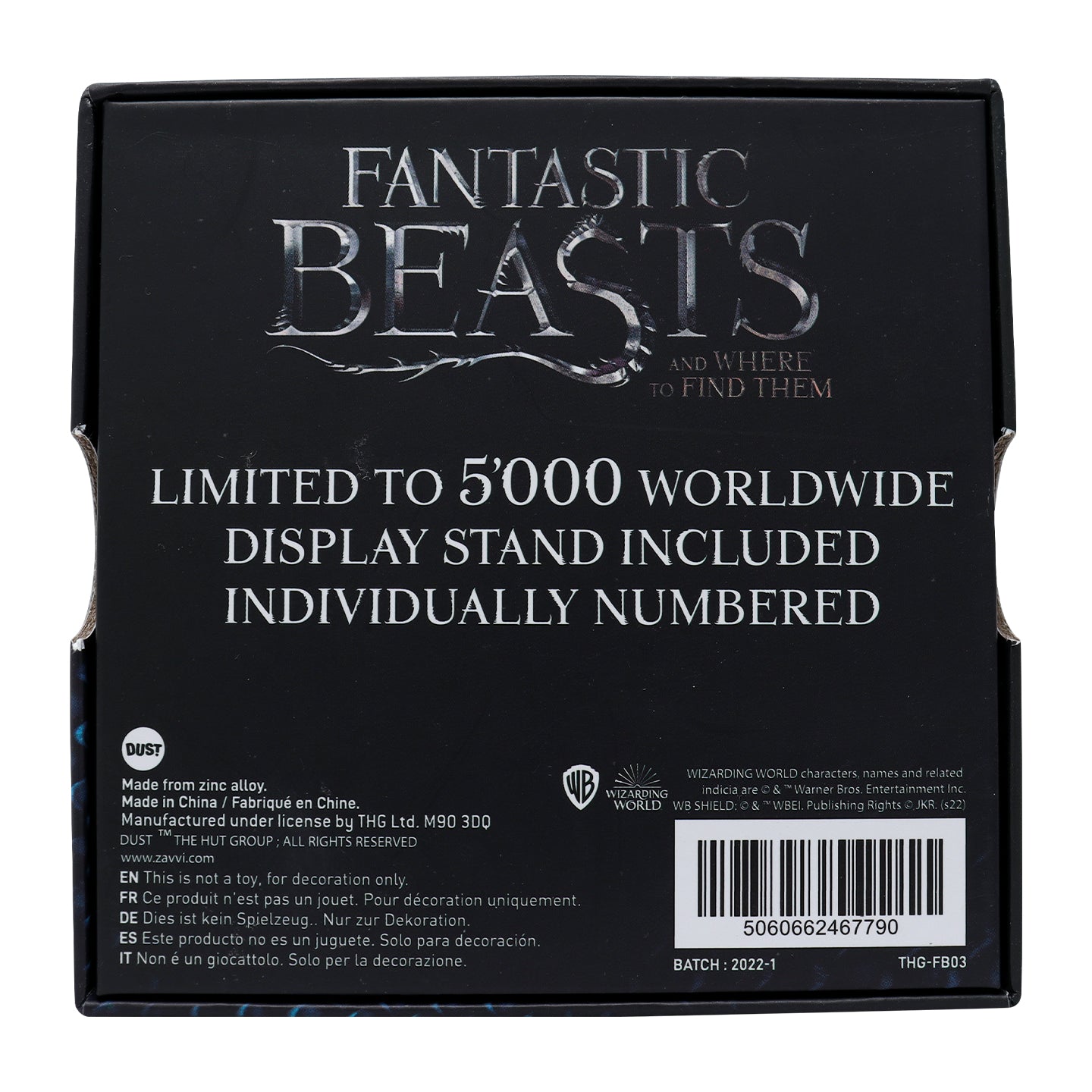 Fantastic Beasts Limited Edition Magical Congress of the United States of America Medallion