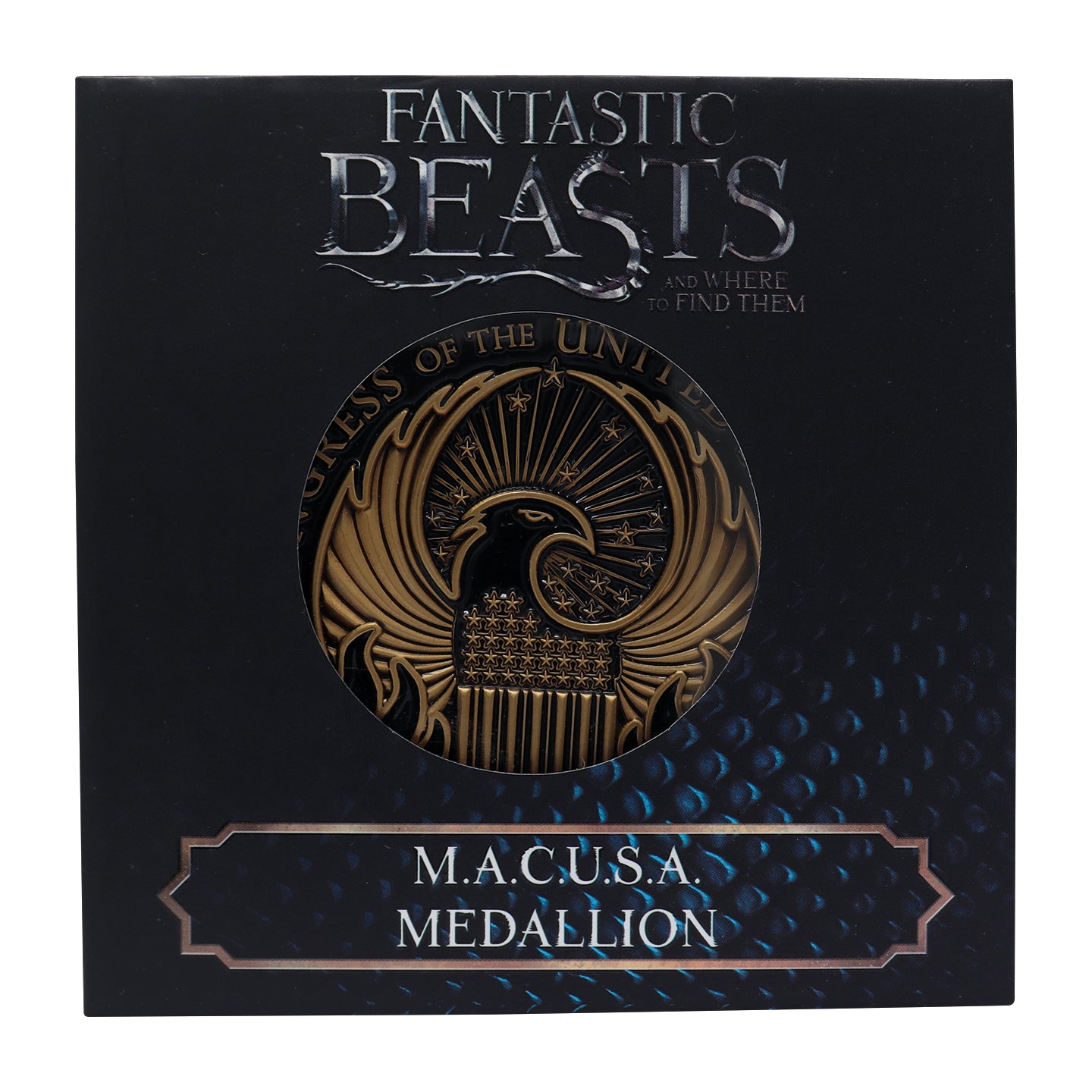 Fantastic Beasts Limited Edition Magical Congress of the United States of America Medallion