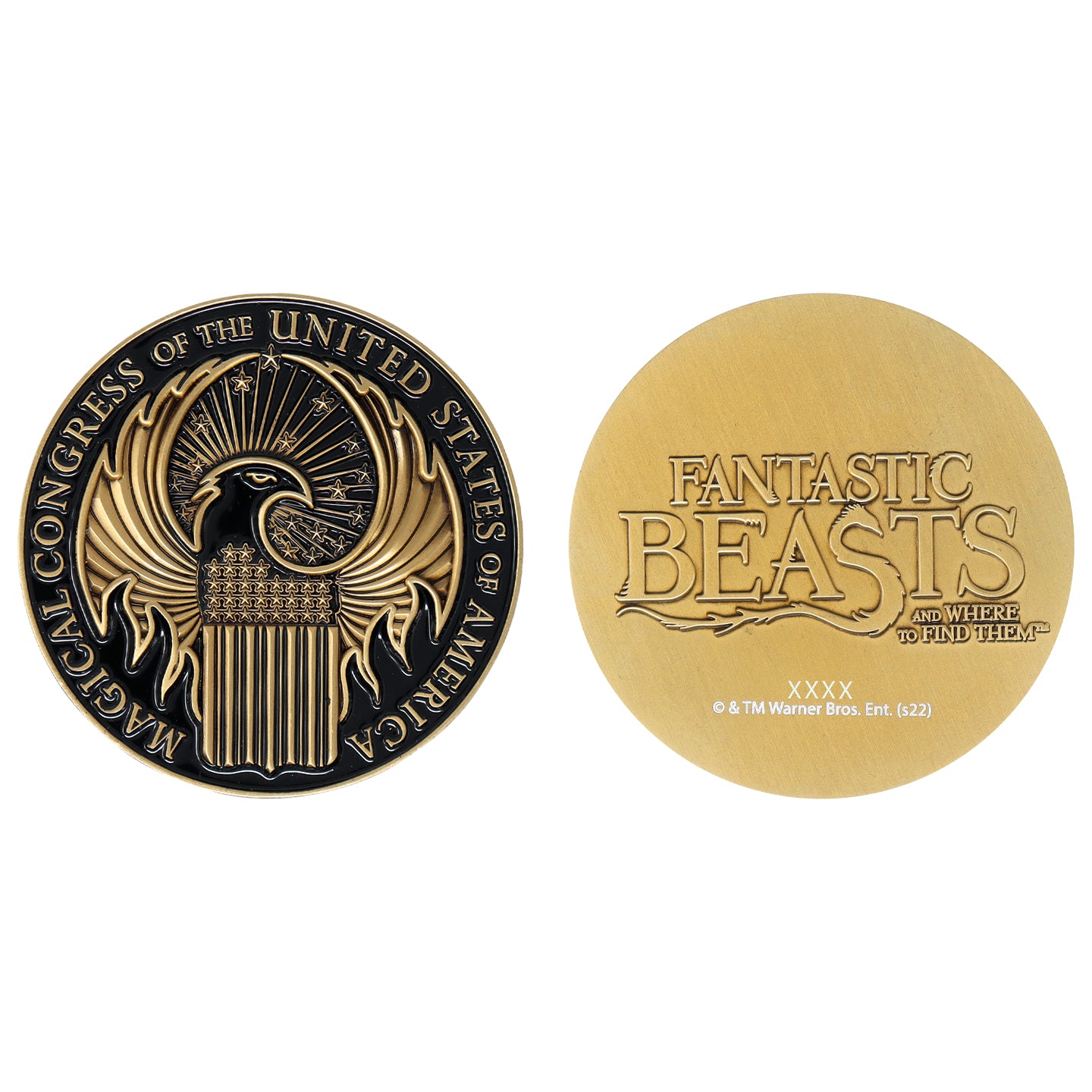 Fantastic Beasts Limited Edition Magical Congress of the United States of America Medallion