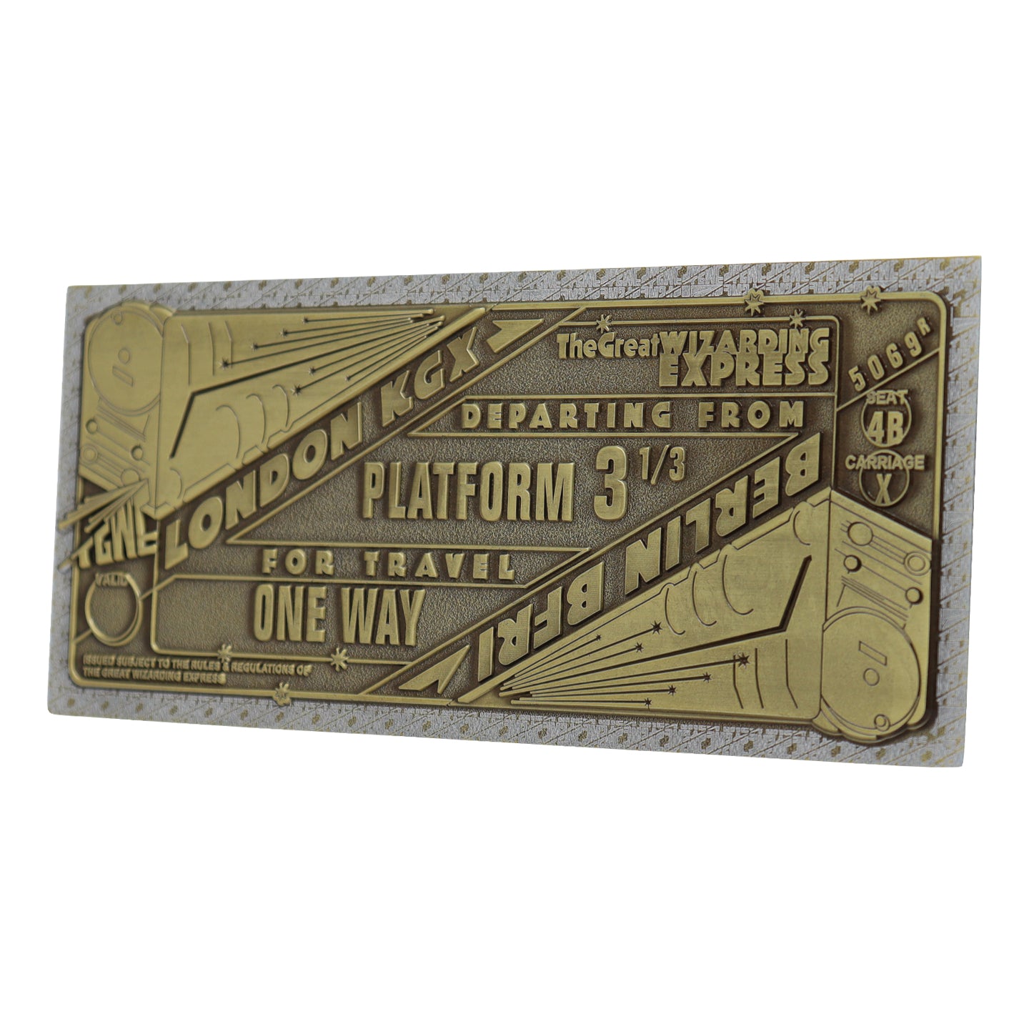 Fantastic Beasts The Great Wizarding Express Train Ticket