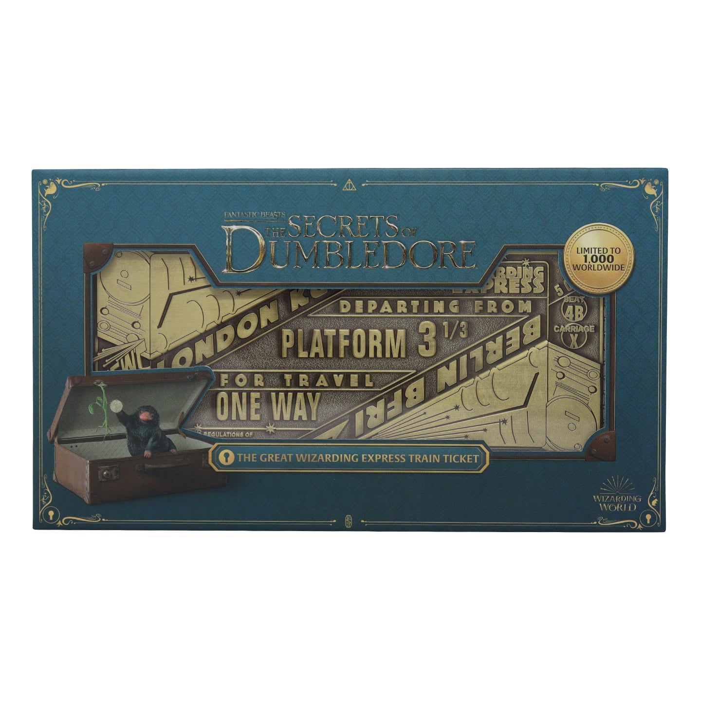Fantastic Beasts The Great Wizarding Express Train Ticket