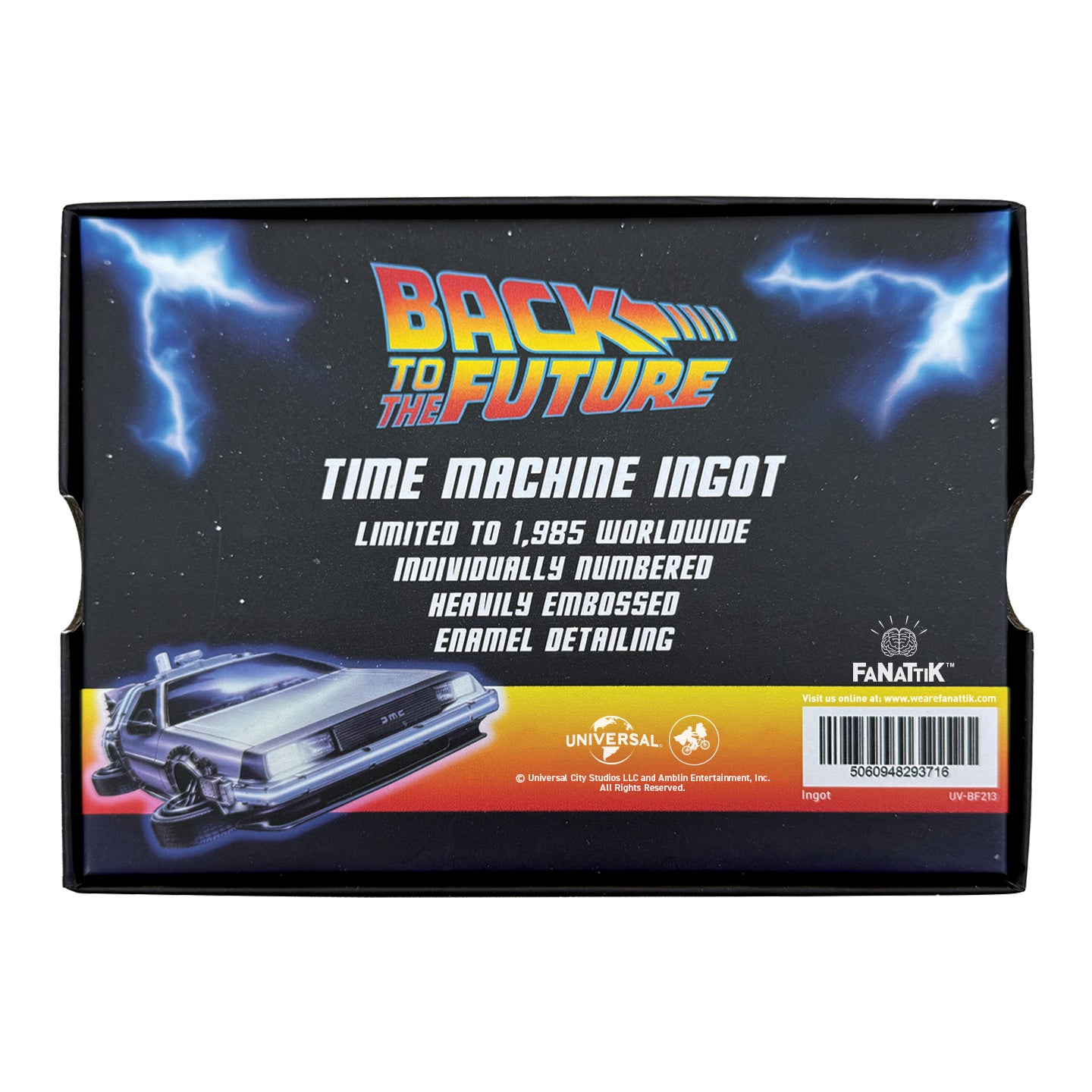 Back to the Future 40th Anniversary Time Circuits Ingot