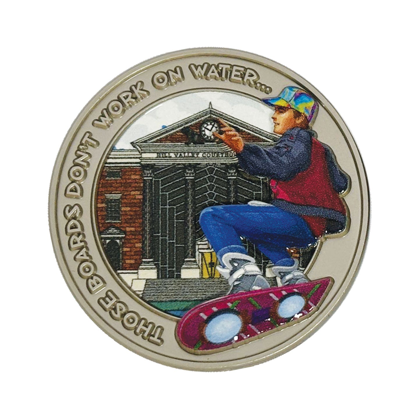 Back to the Future Limited Edition Hoverboard Coin