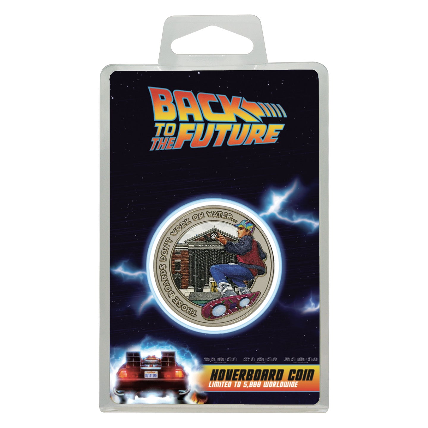 Back to the Future Limited Edition Hoverboard Coin