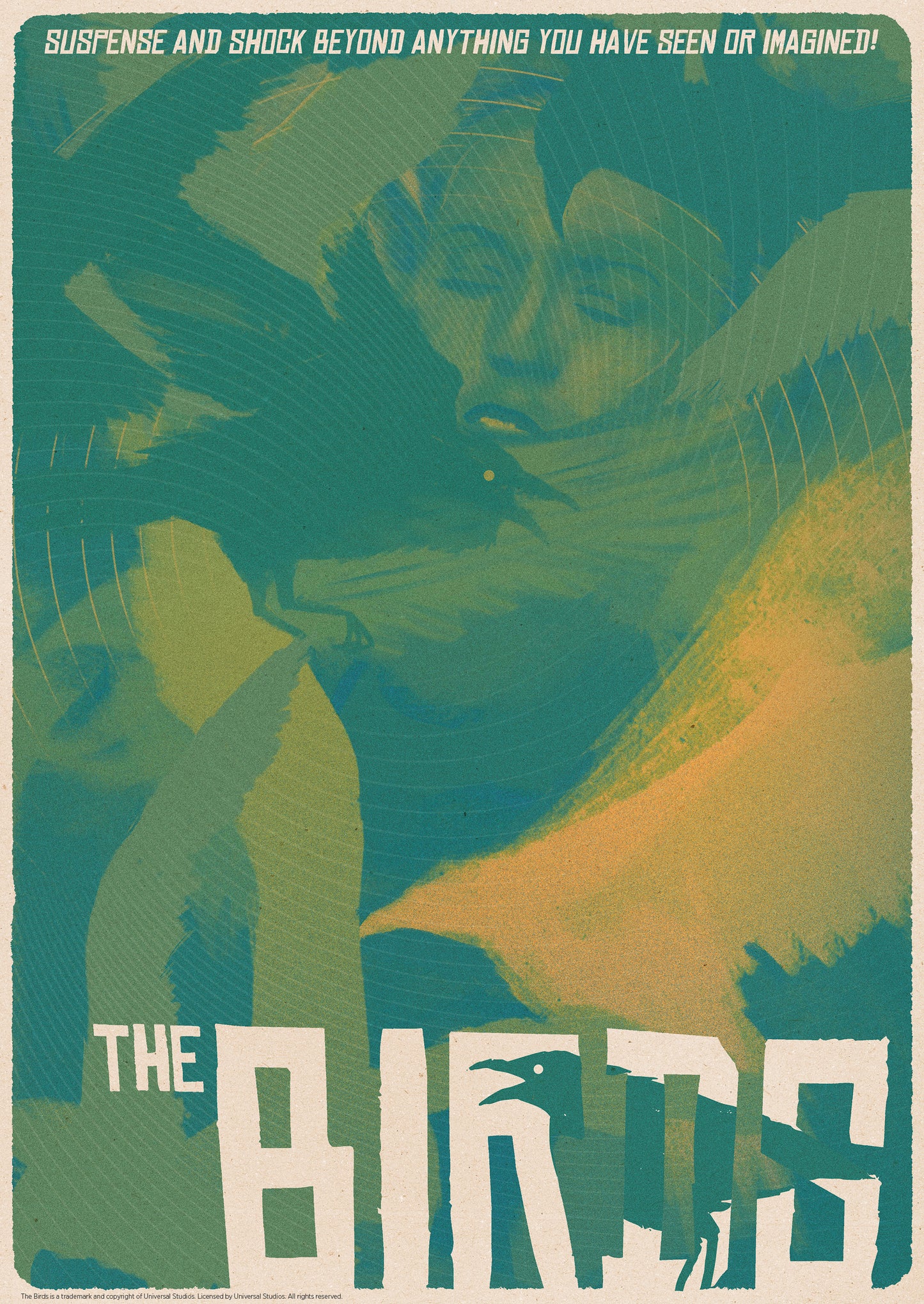 Alfred Hitchcock Limited Edition Art Print