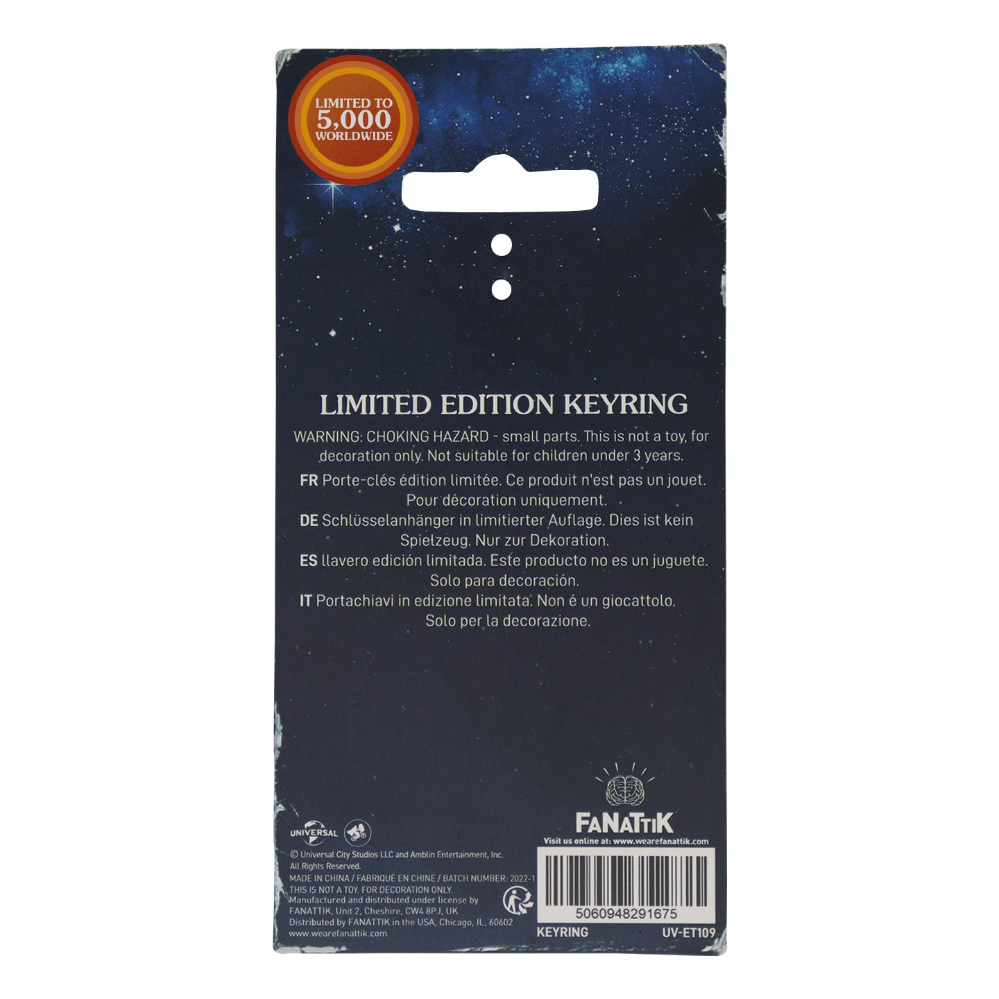 E.T. Limited Edition Moon Keyring
