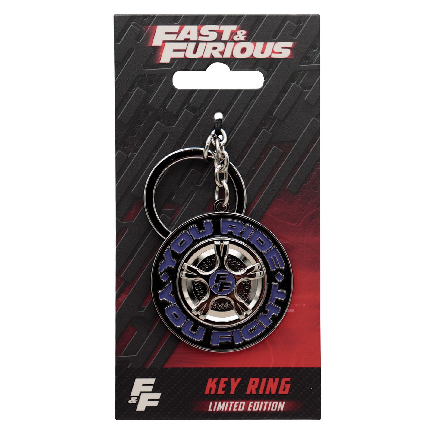 Fast & Furious ‘You Ride You Fight’ Keyring