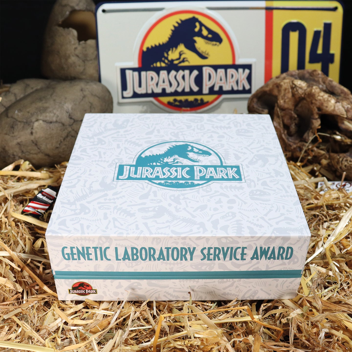 Jurassic Park Genetics Laboratory Service Award