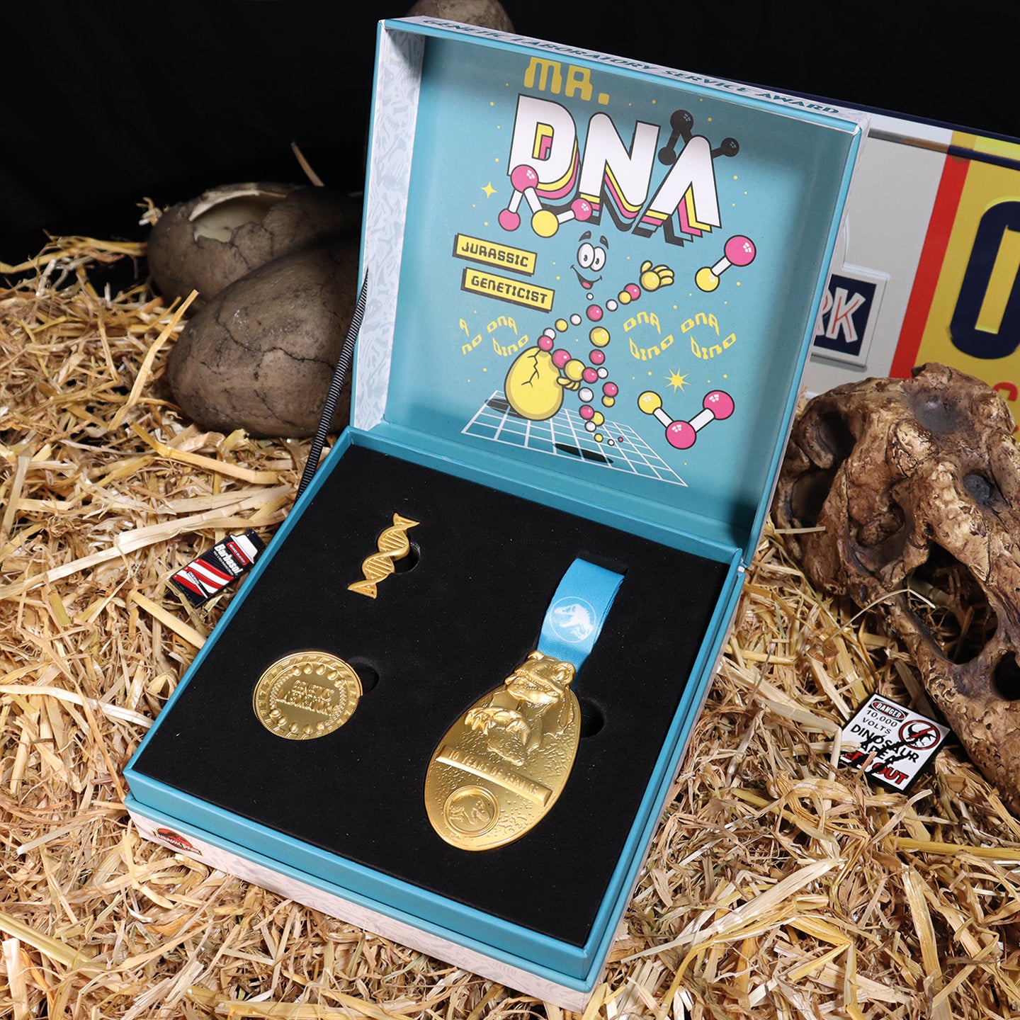 Jurassic Park Genetics Laboratory Service Award
