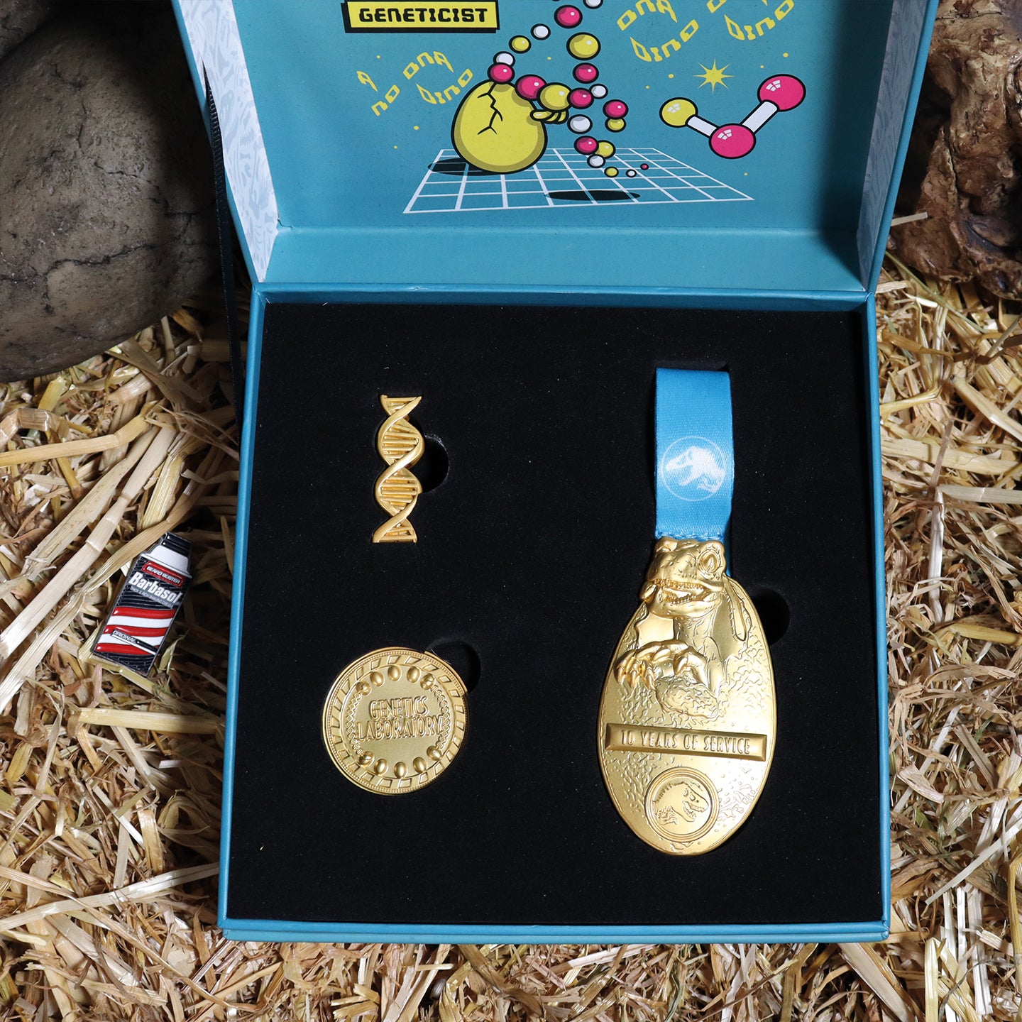 Jurassic Park Genetics Laboratory Service Award