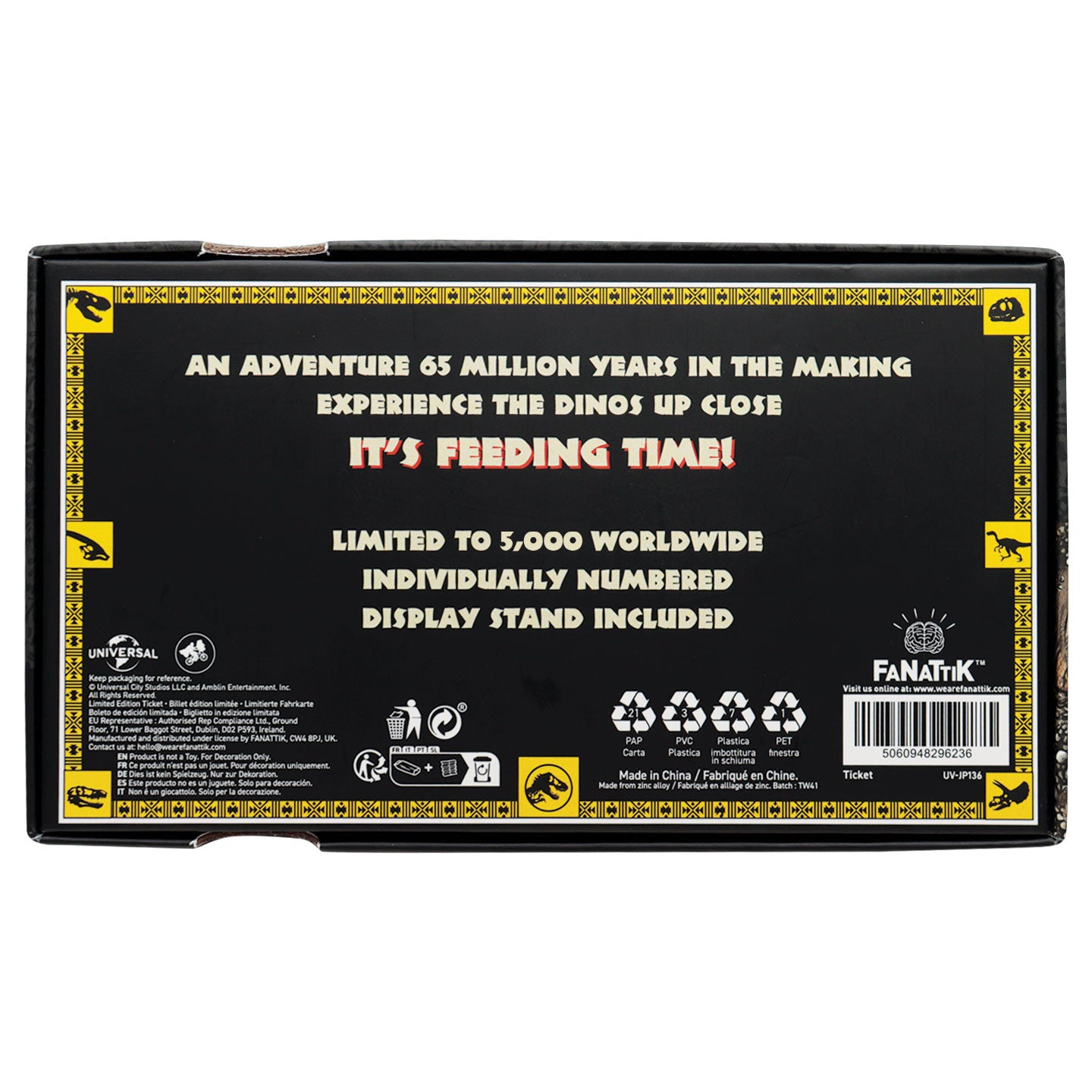 Jurassic Park Feeding Show Ticket