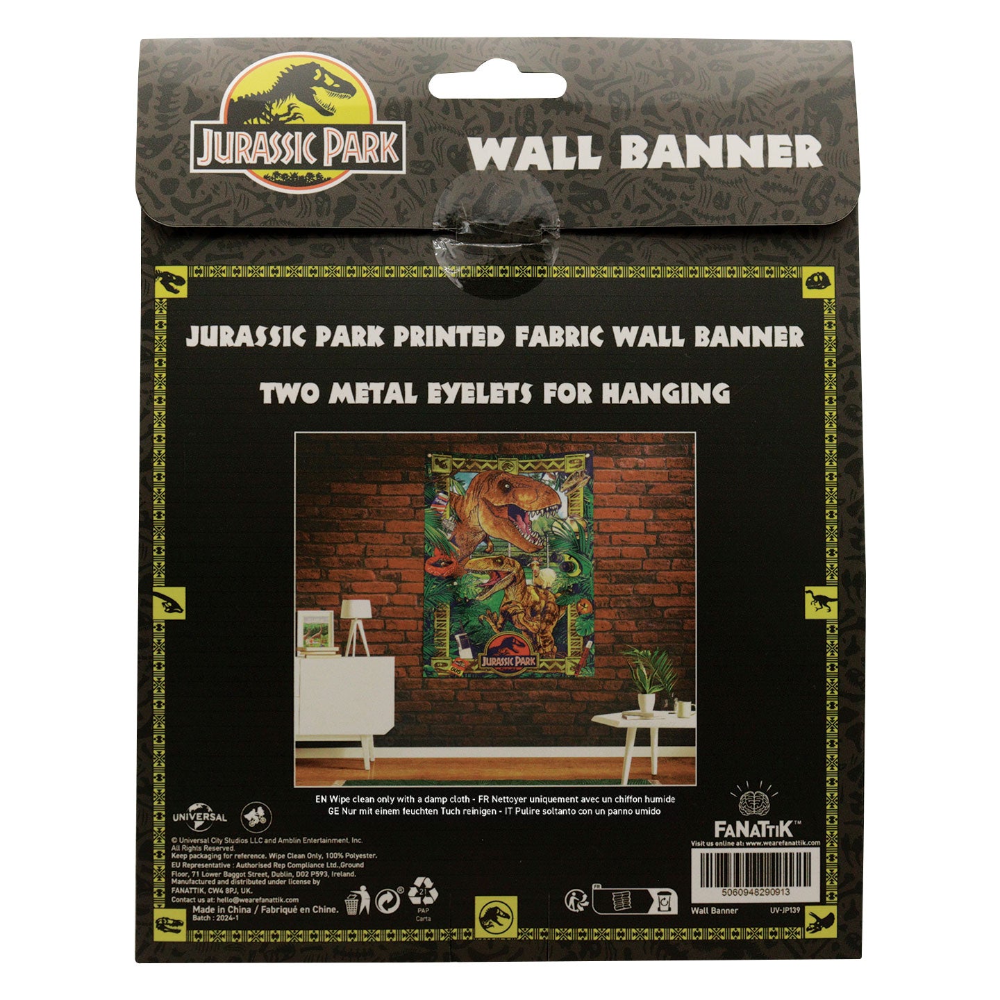 Jurassic Park Wall Banner