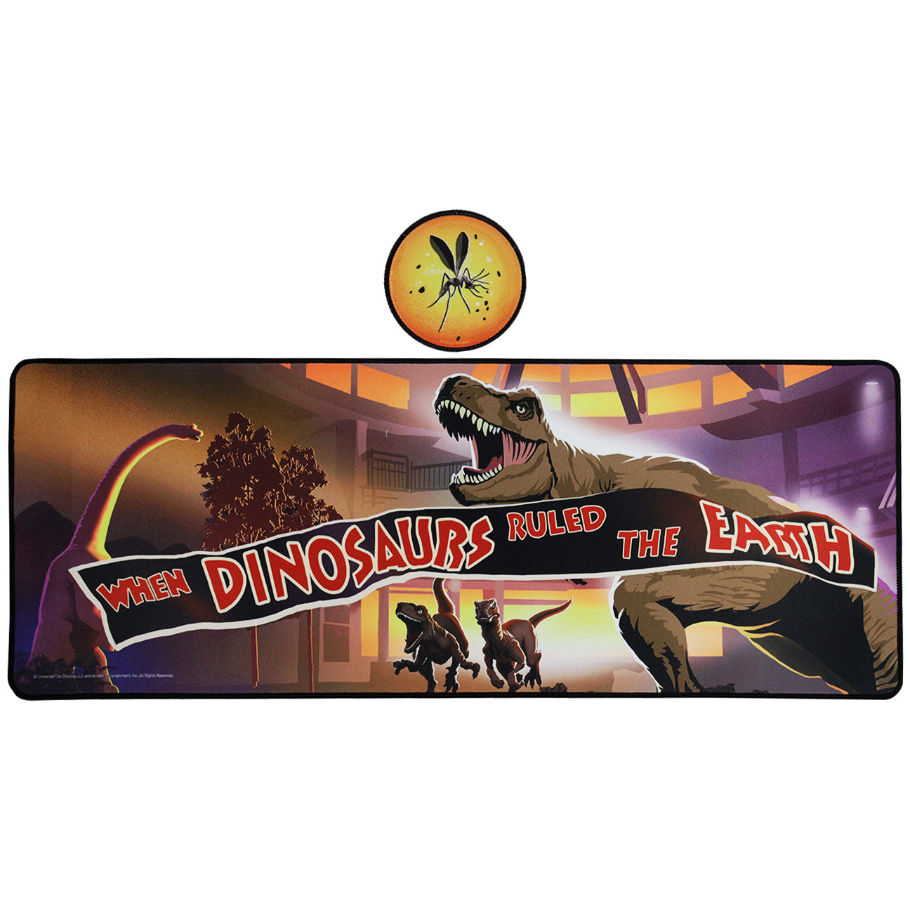 Jurassic Park Desk Pad and Coaster Set