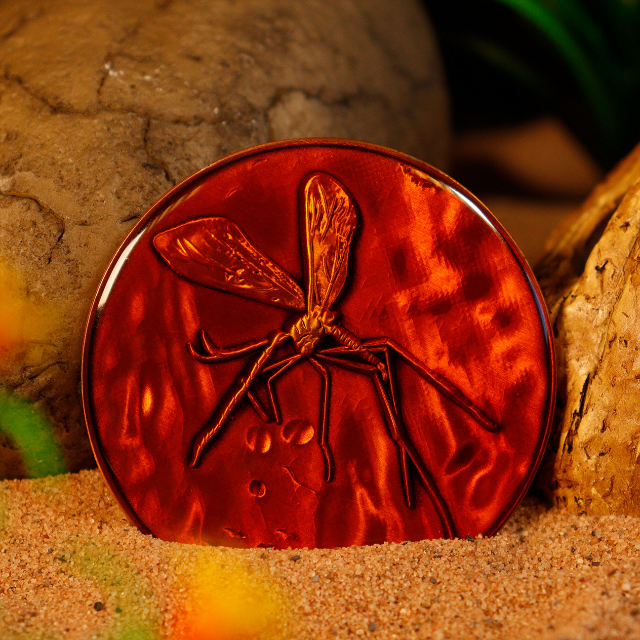 Jurassic Park Medallion and Pin Collector's Set