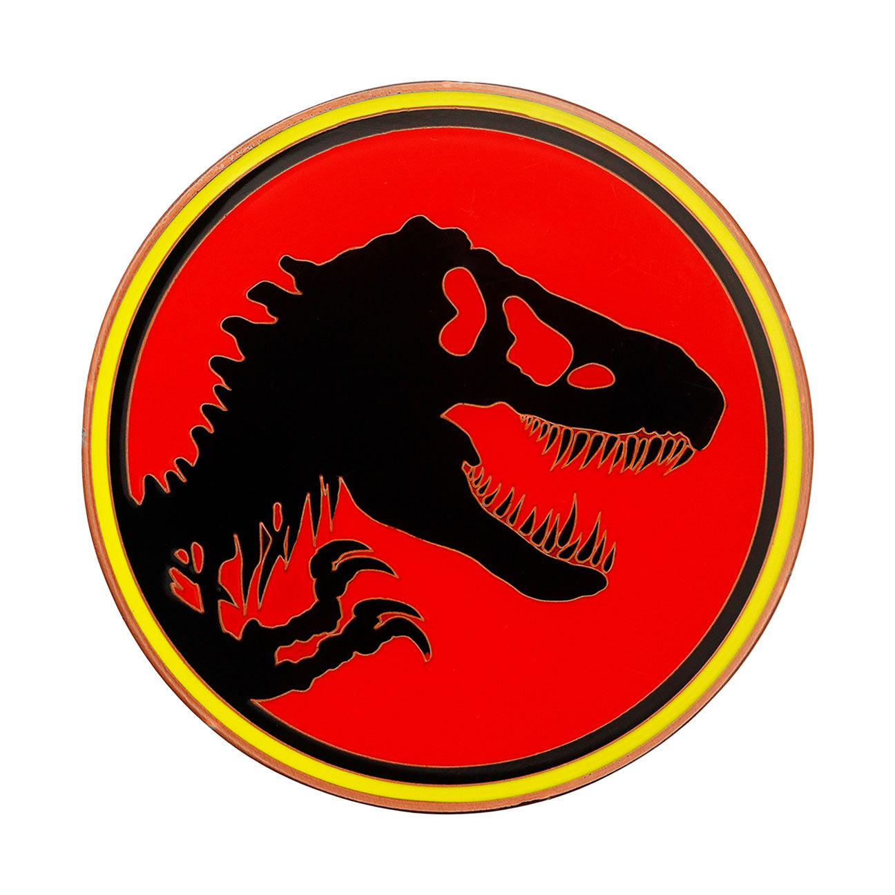 Jurassic Park Medallion and Pin Collector's Set