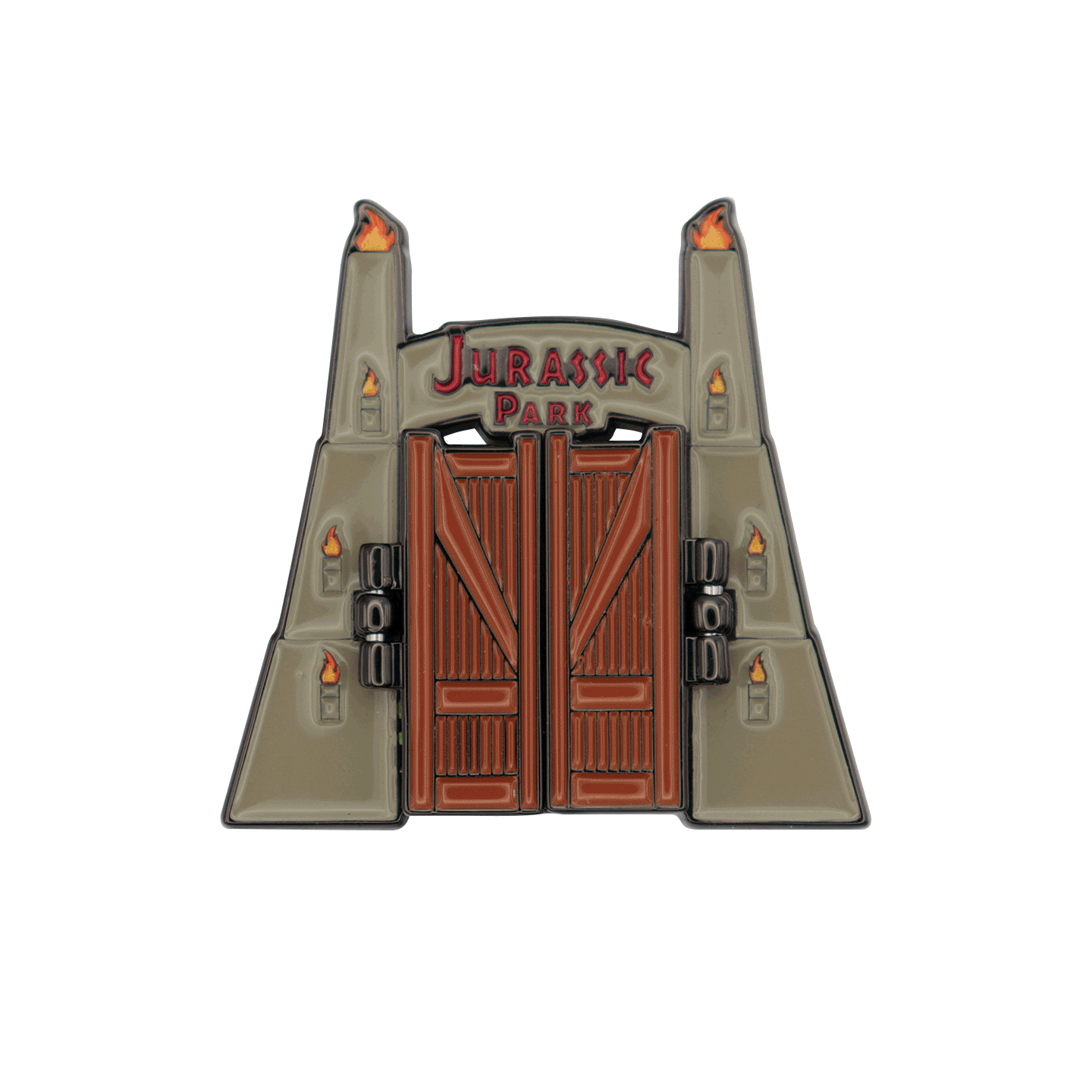 Jurassic Park Gates Limited Edition Hinged Pin Badge
