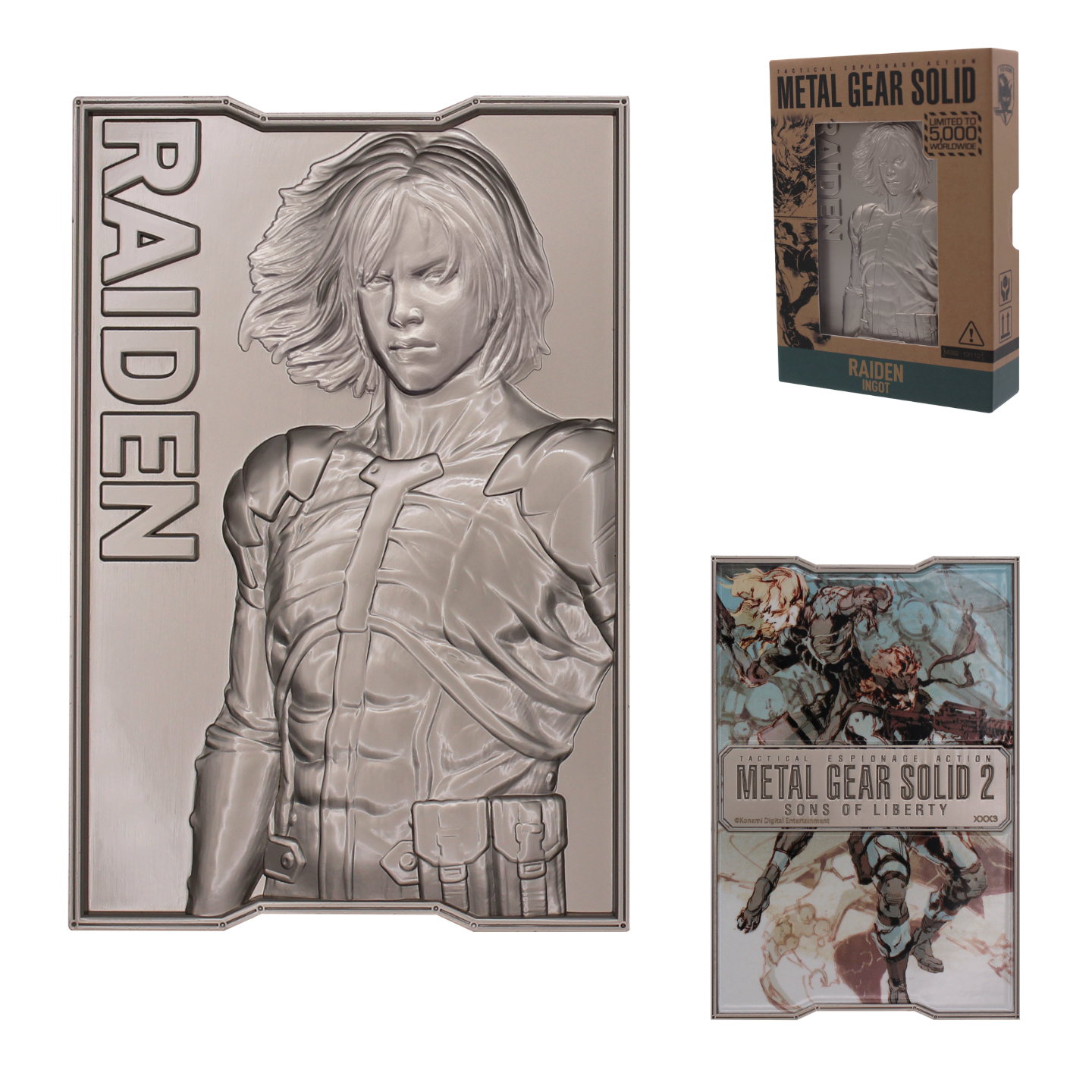 Metal Gear Solid 2 Raiden Ingot