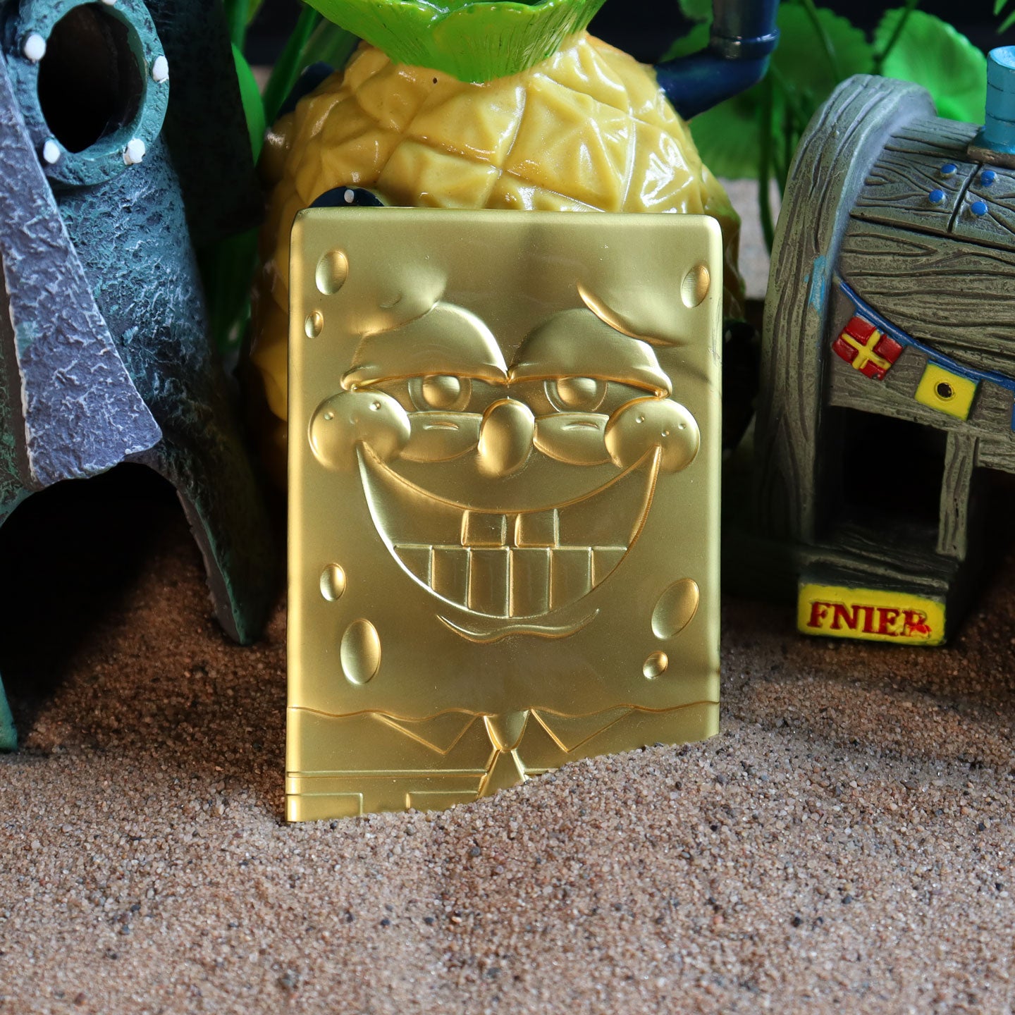 SpongeBob SquarePants 24k Gold Plated Collectible