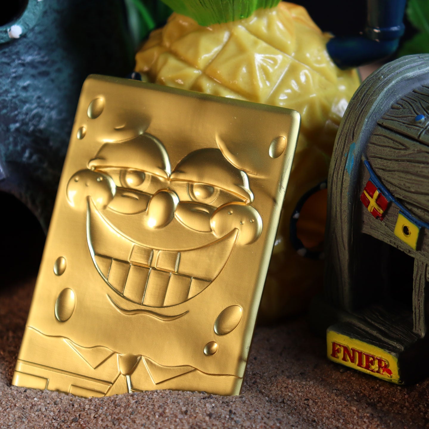 SpongeBob SquarePants 24k Gold Plated Collectible