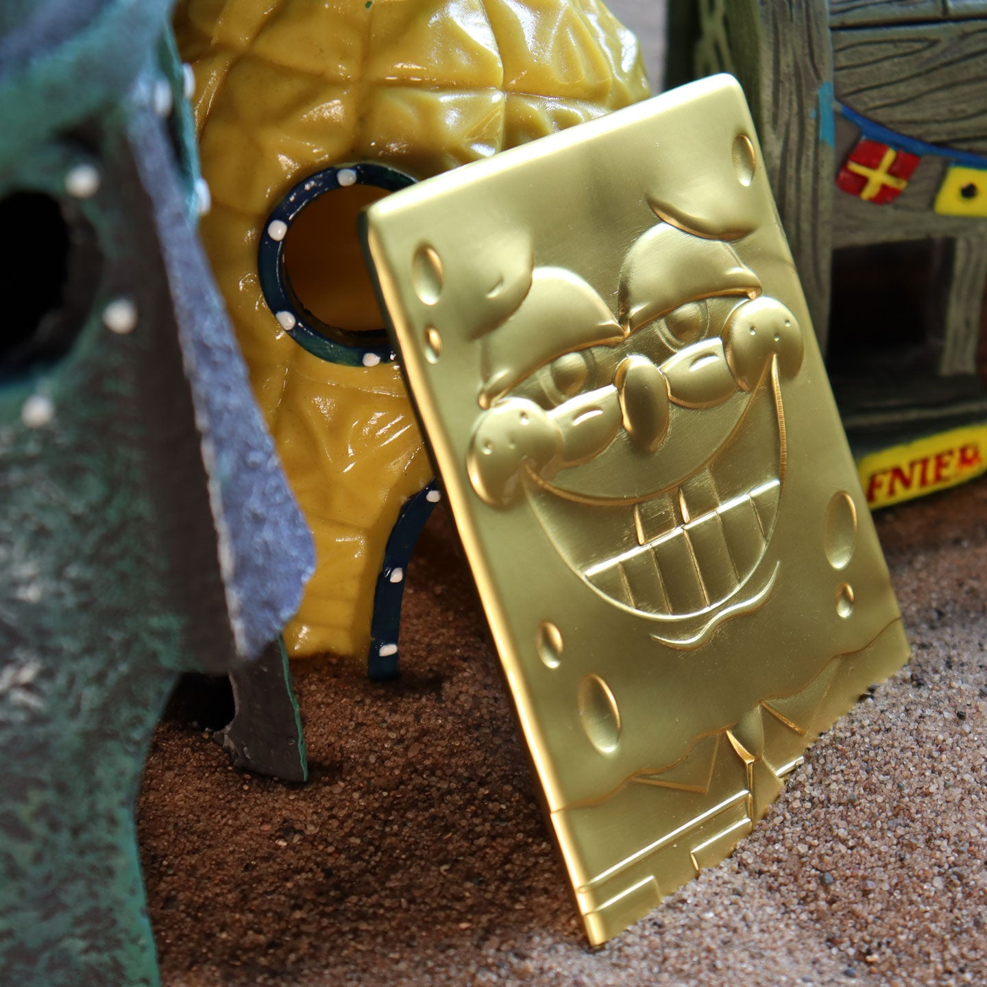 SpongeBob SquarePants 24k Gold Plated Collectible