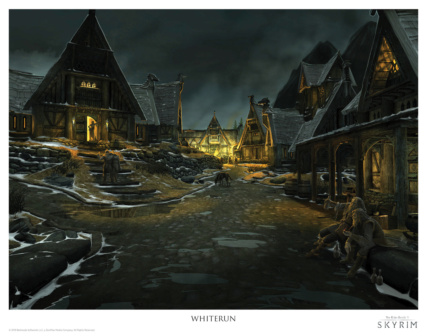 The Elder Scrolls V: Skyrim Lithograph Set