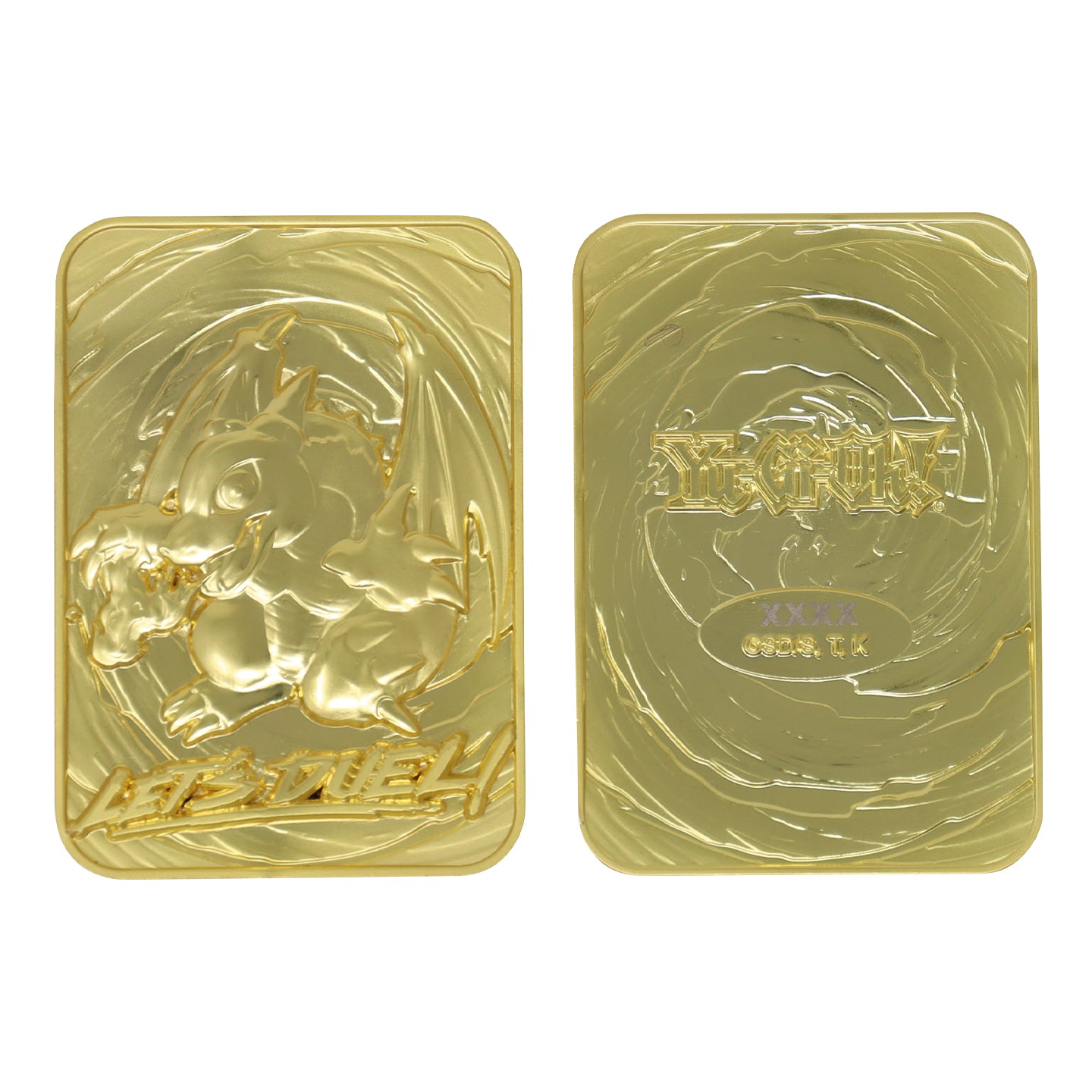 Yu-Gi-Oh! 24k Gold Plated Collectible - Baby Dragon