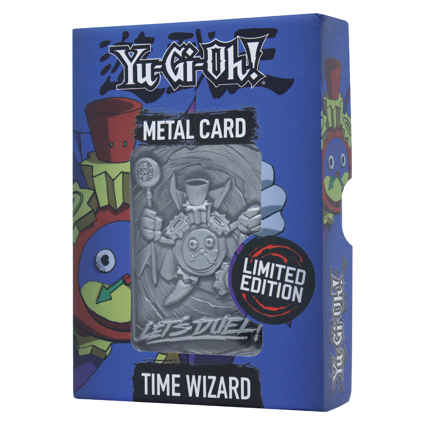 Yu-Gi-Oh! Limited Edition Time Wizard Metal Card Fanattik Trade Yu-Gi-Oh! Limited Edition Time Wizard Metal Card Fanattik Trade