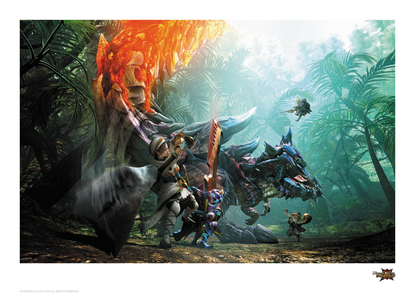 Monster Hunter Limited Edition Art Print