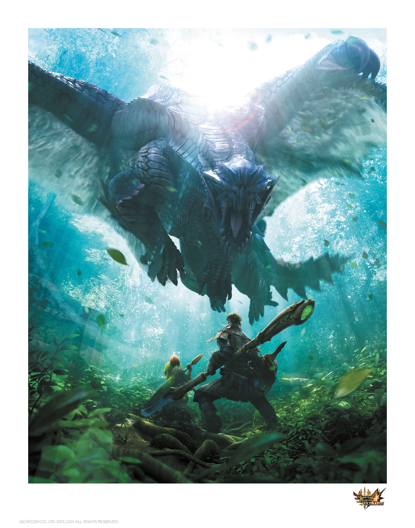 Monster Hunter Limited Edition Art Print