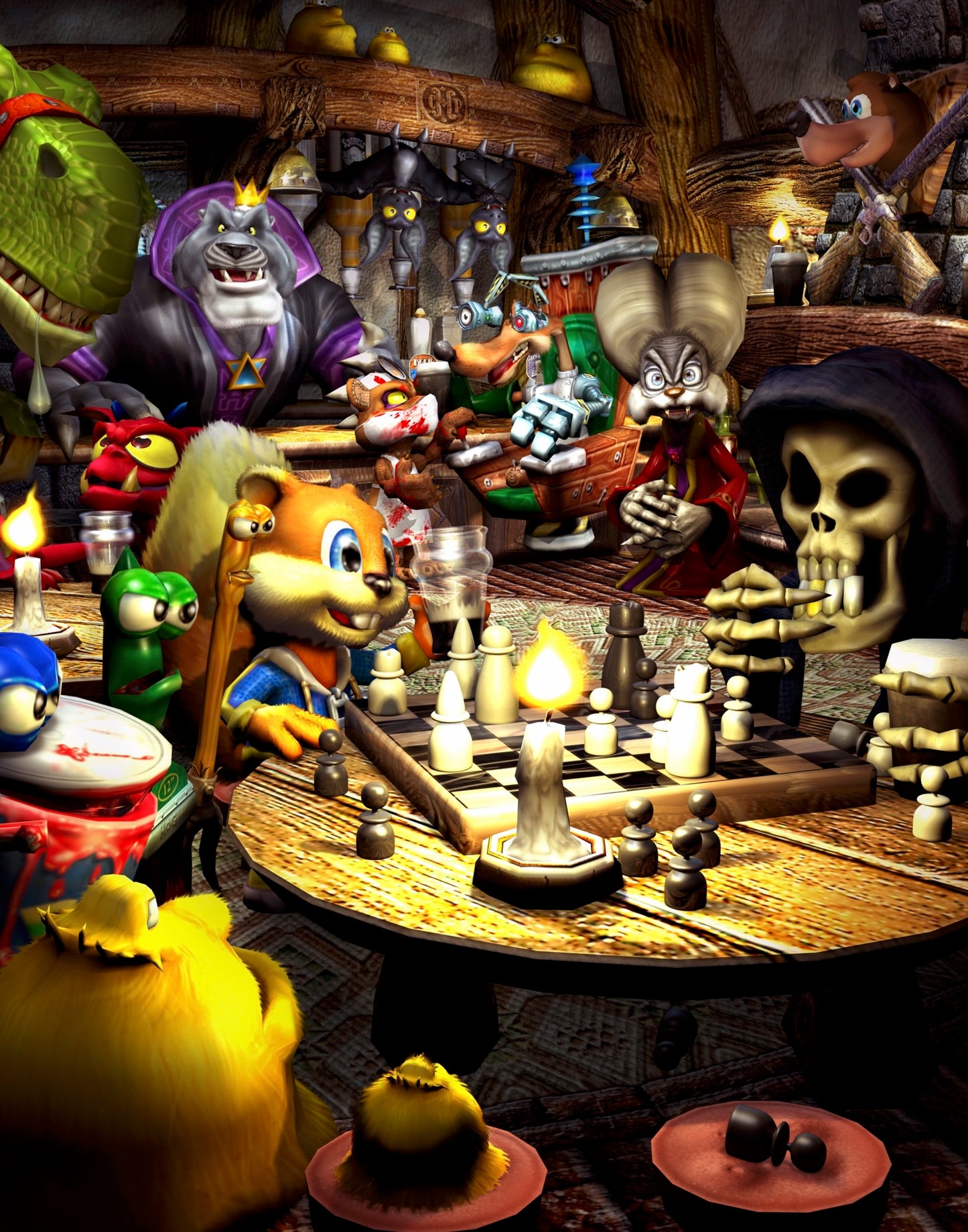 RARE - Banjo Kazooie Art Print