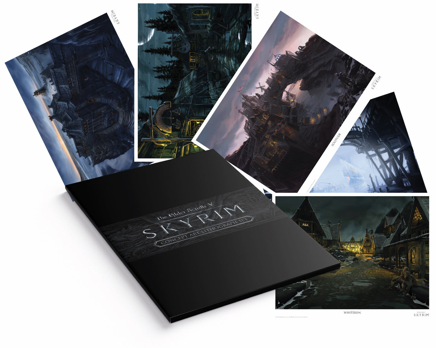 The Elder Scrolls V: Skyrim Lithograph Set