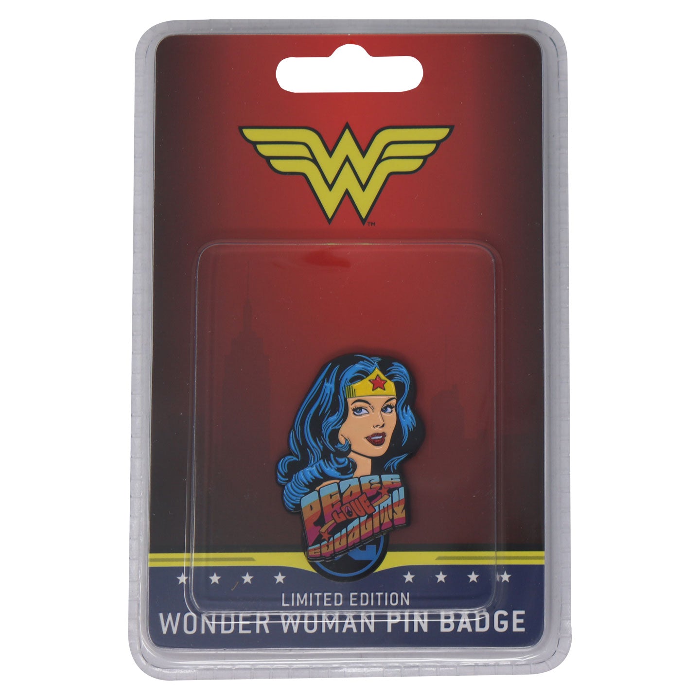 DC Comics Wonderwoman Limited Edition Pin Badge